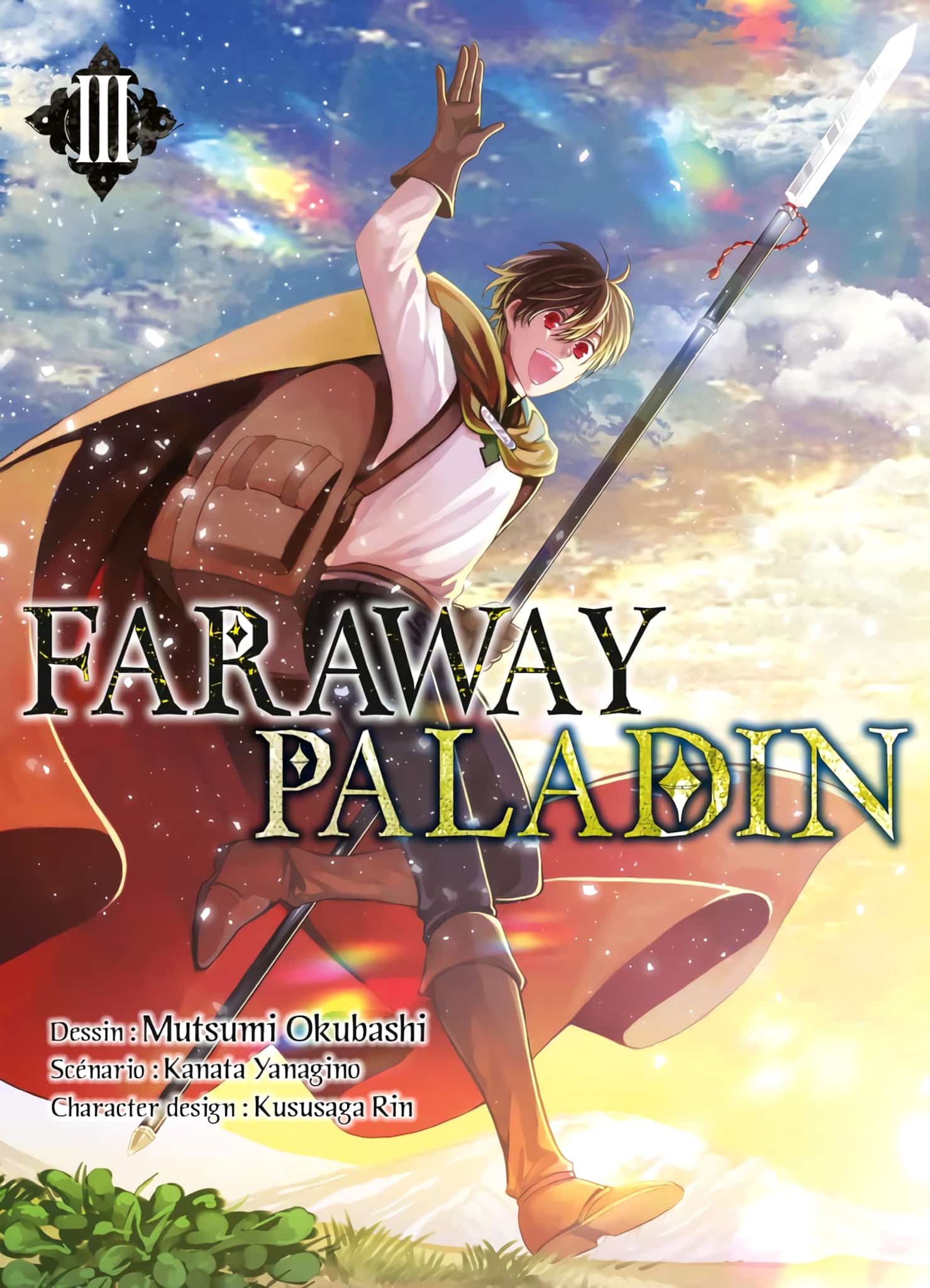 Tome 3 du manga Faraway Paladin