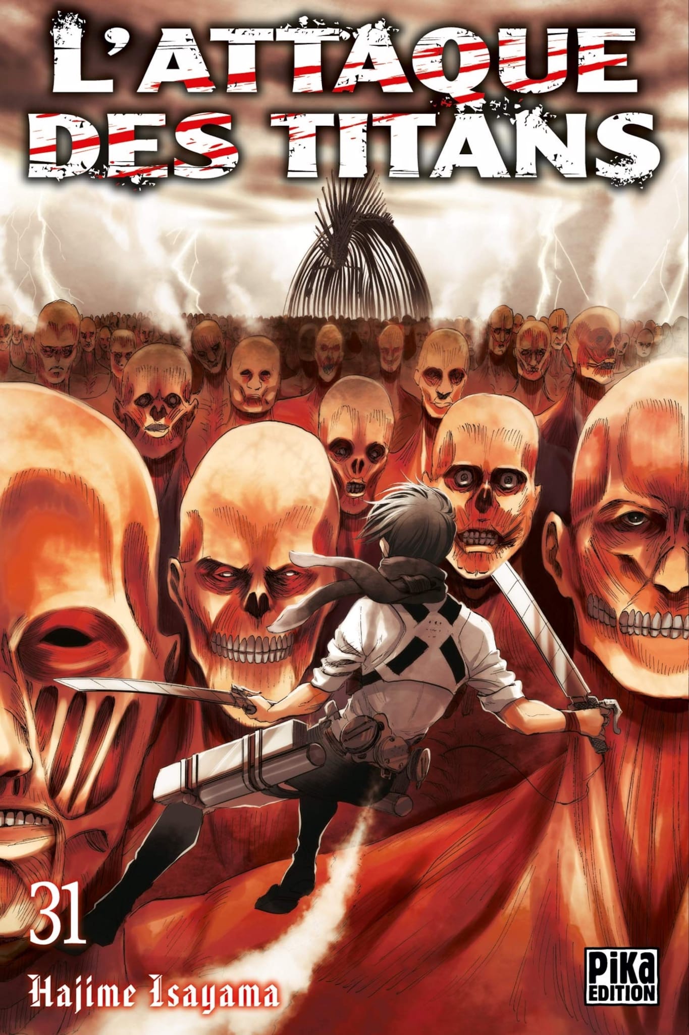 Tome 31 du manga Lattaque des Titans