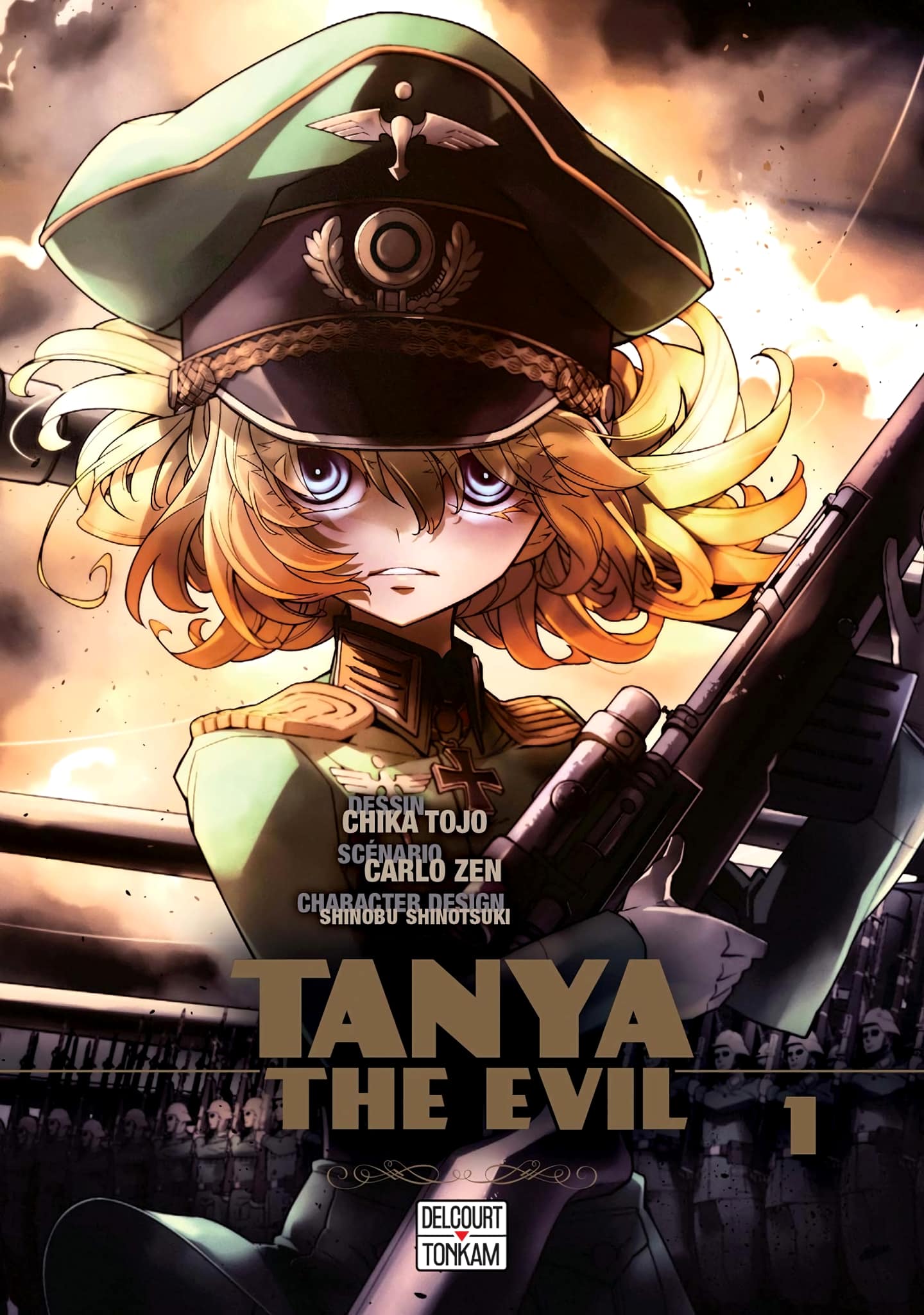 Tome 1 du manga Tanya The Evil
