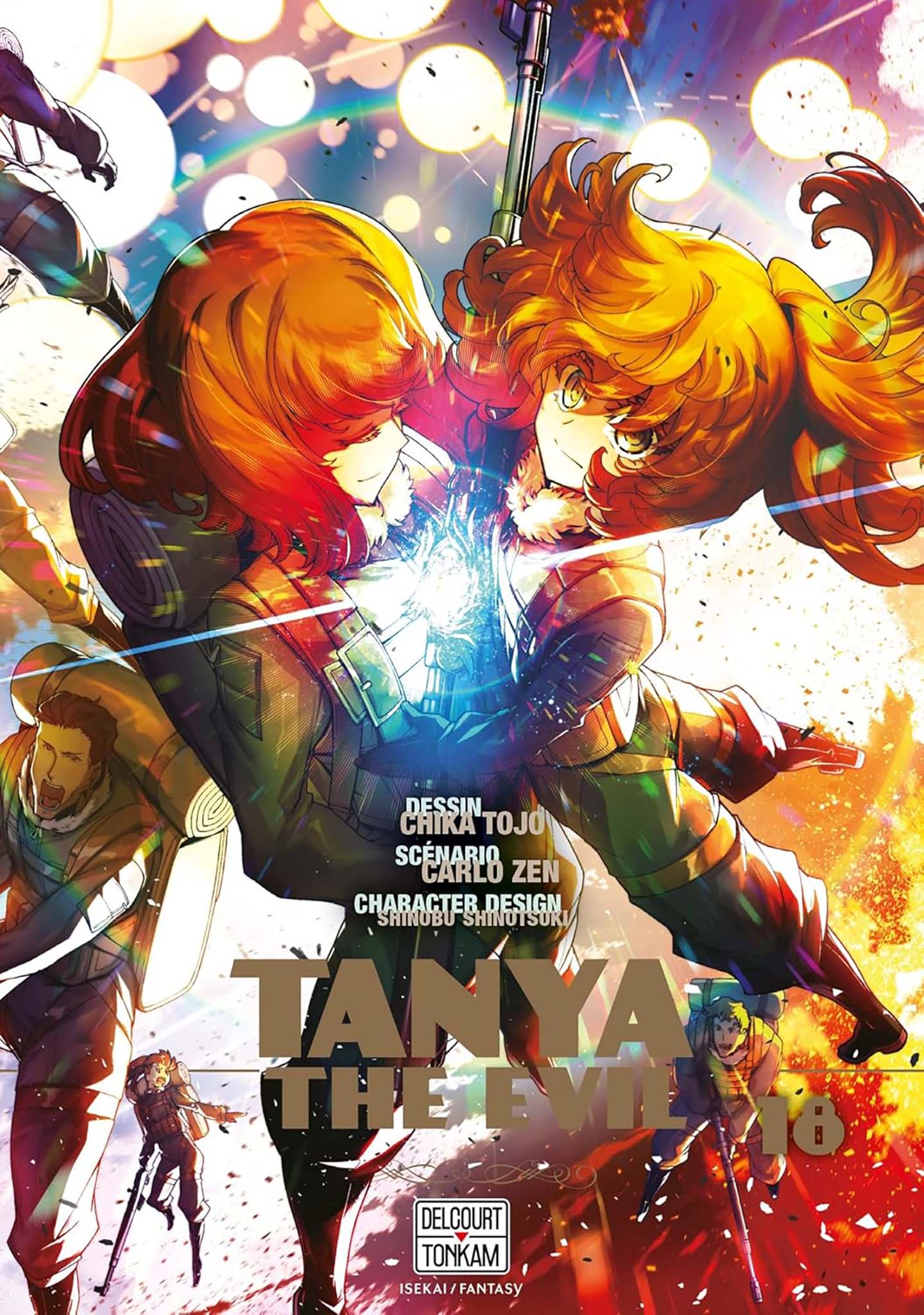 Tome 18 du manga Tanya The Evil.