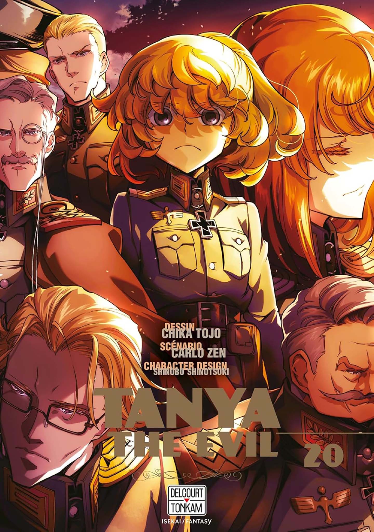 Tome 20 du manga Tanya The Evil.