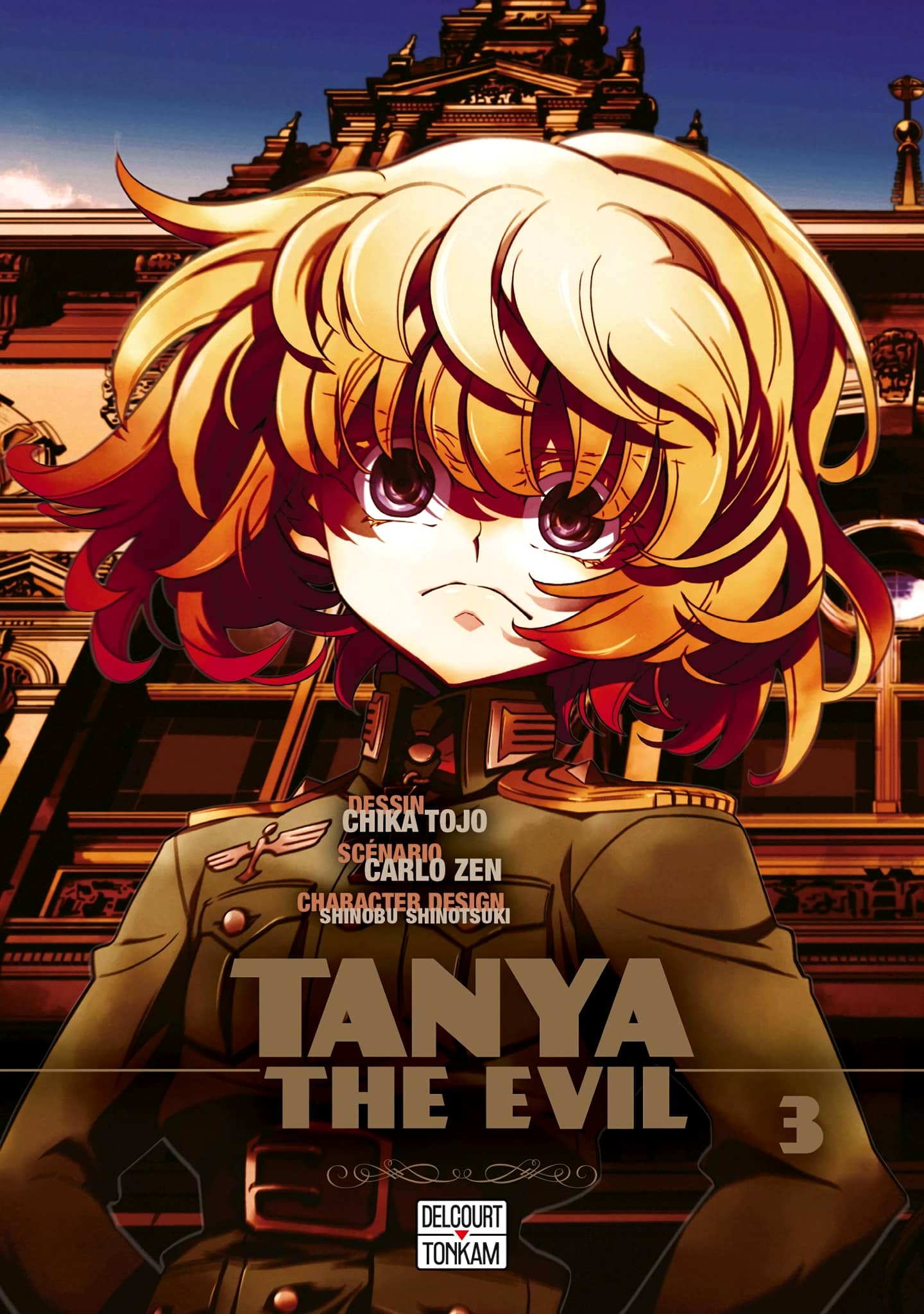 Tome 3 du manga Tanya The Evil