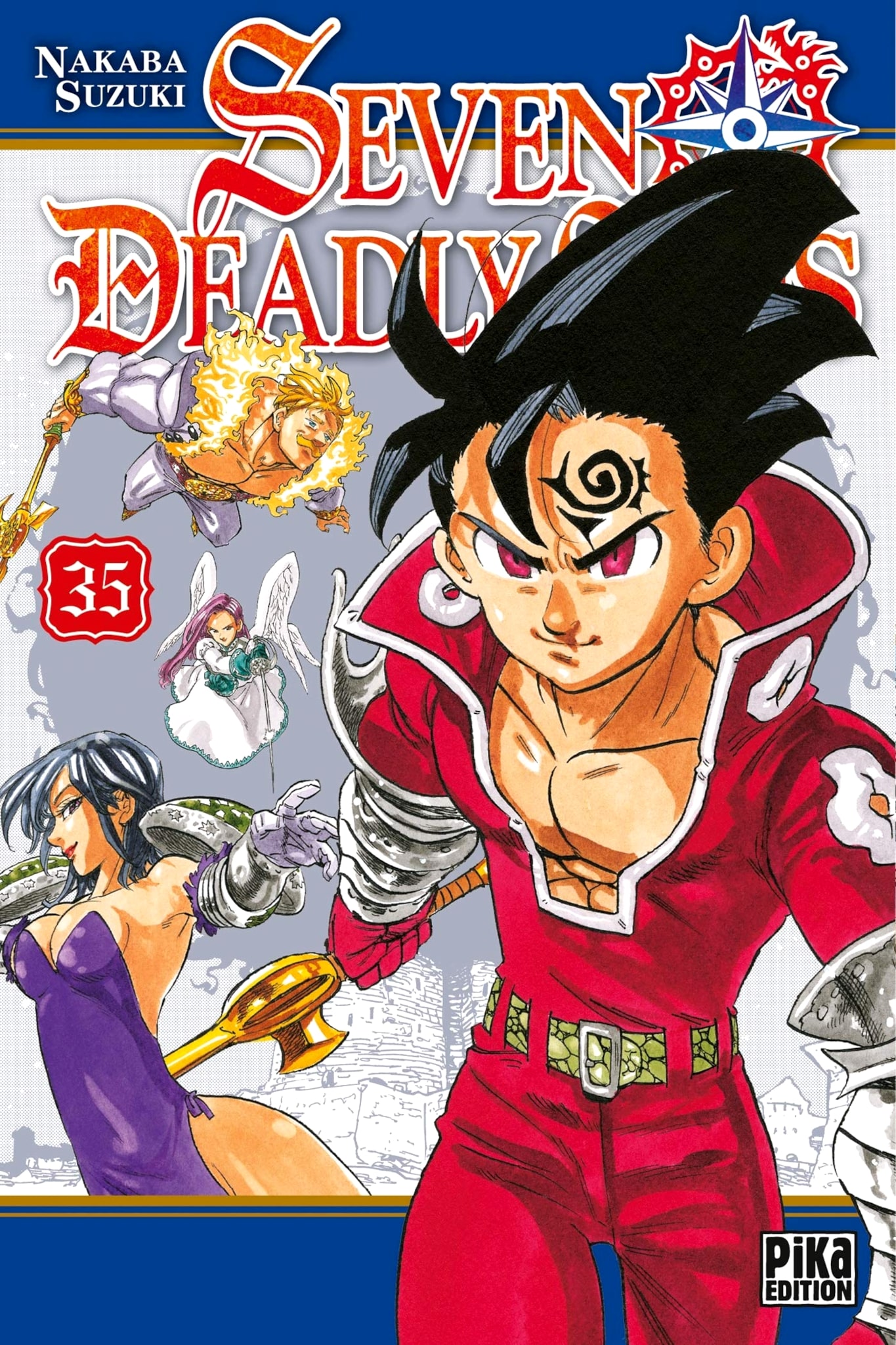 Tome 35 du manga The Seven Deadly Sins
