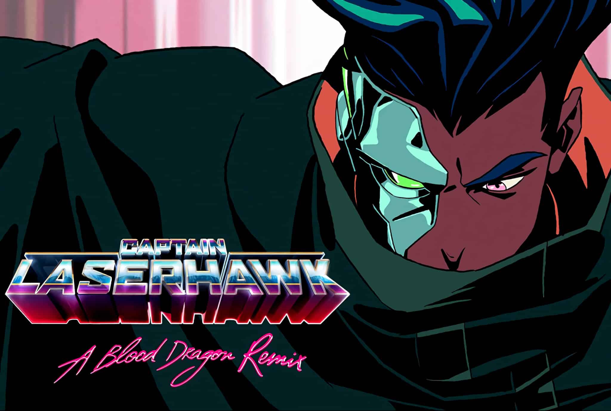 Annonce de anime Captain Laserhawk : A Blood Dragon Remix par Netflix