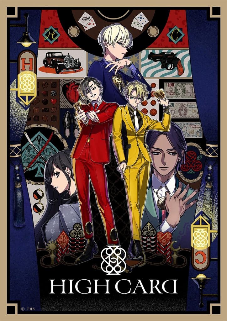 Annonce de anime original High Card
