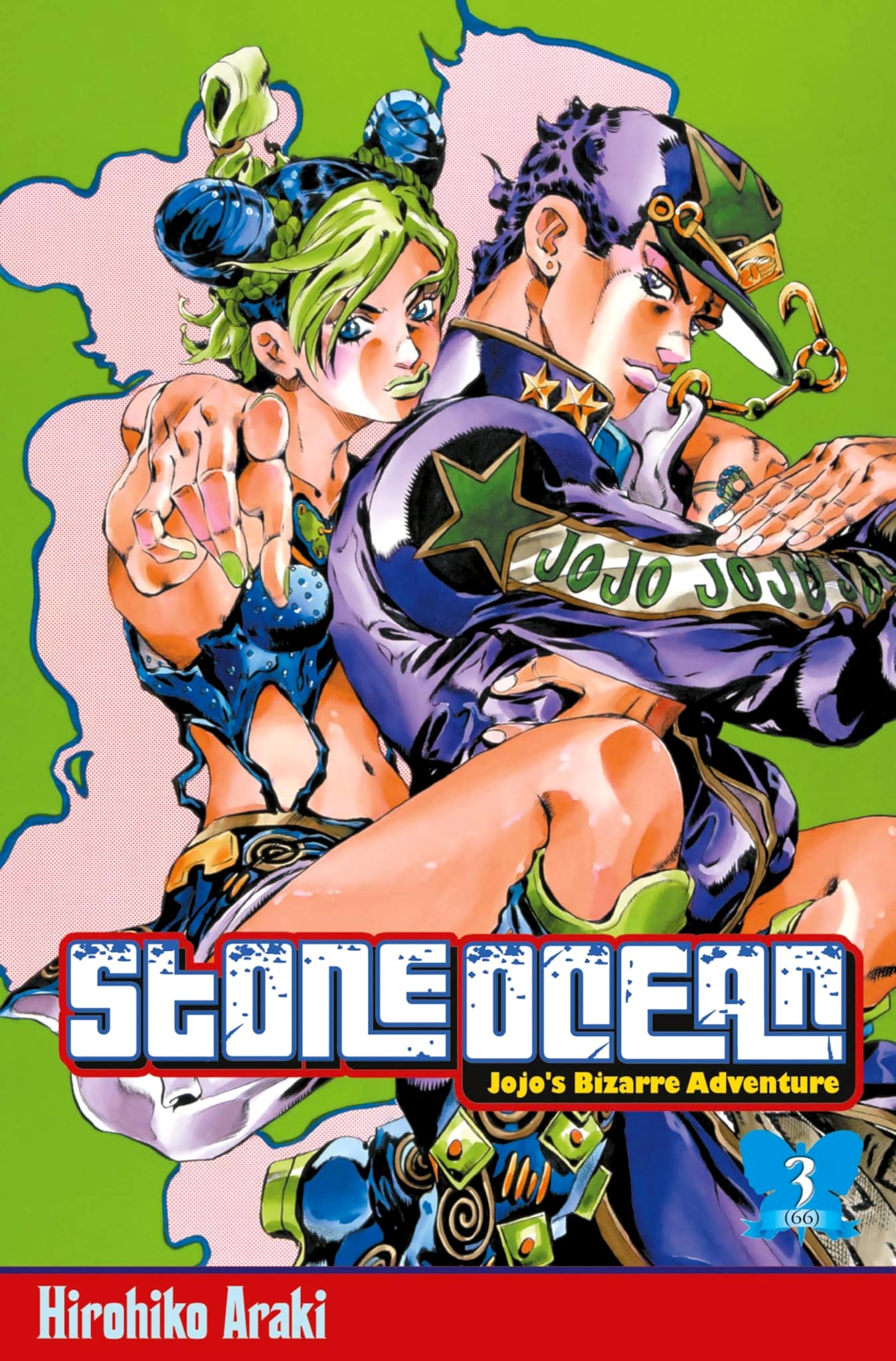 Tome 3 du manga Jojos Bizarre Adventure : Stone Ocean