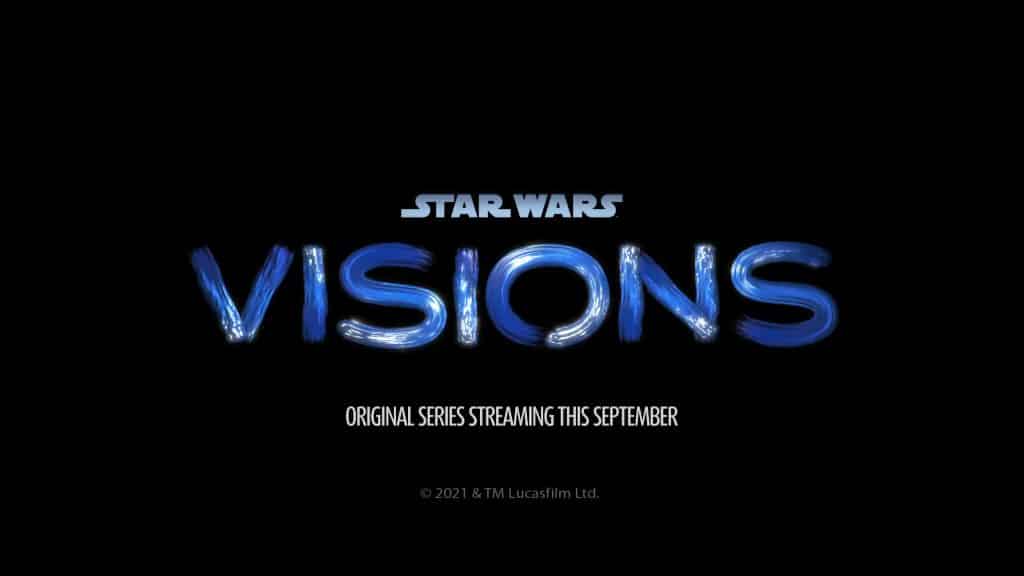 annonce de la date de sortie de anime Star Wars Visions