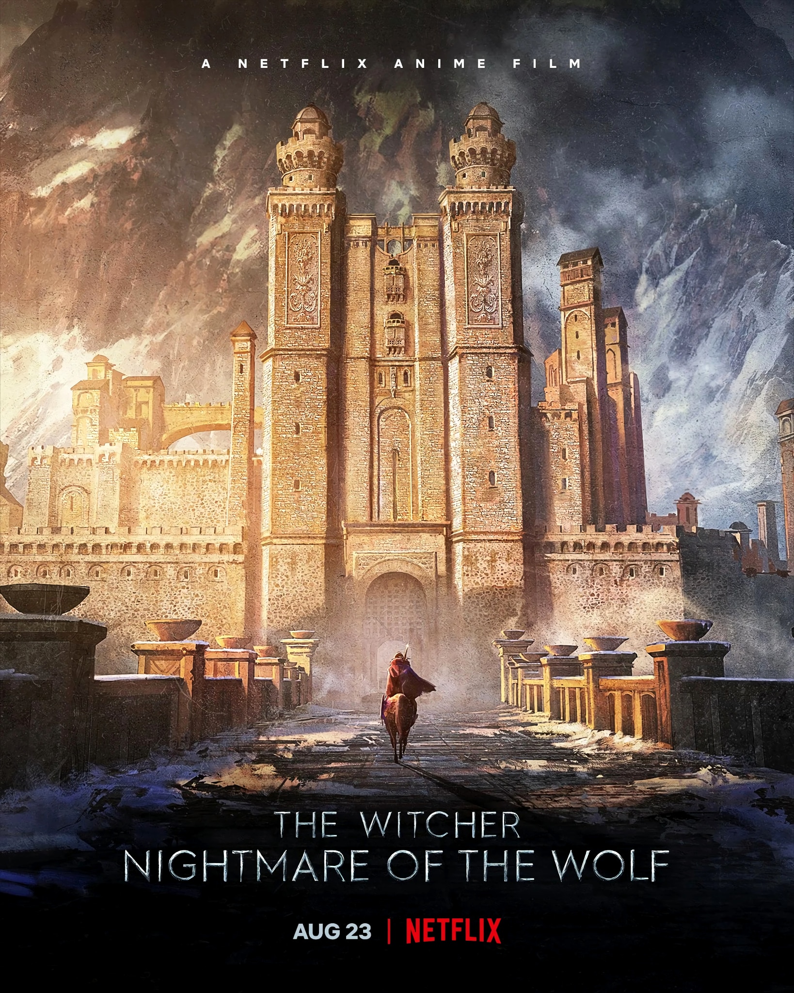 Annonce de la date de sortie de anime The Witcher : Nightmare of the Wolf
