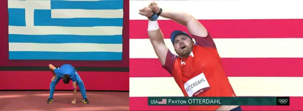 Hommage de Payton Otterdahl et Miltiadis Tedoglou à ONE PIECE lors des Jeux Olympiques de Tokyo