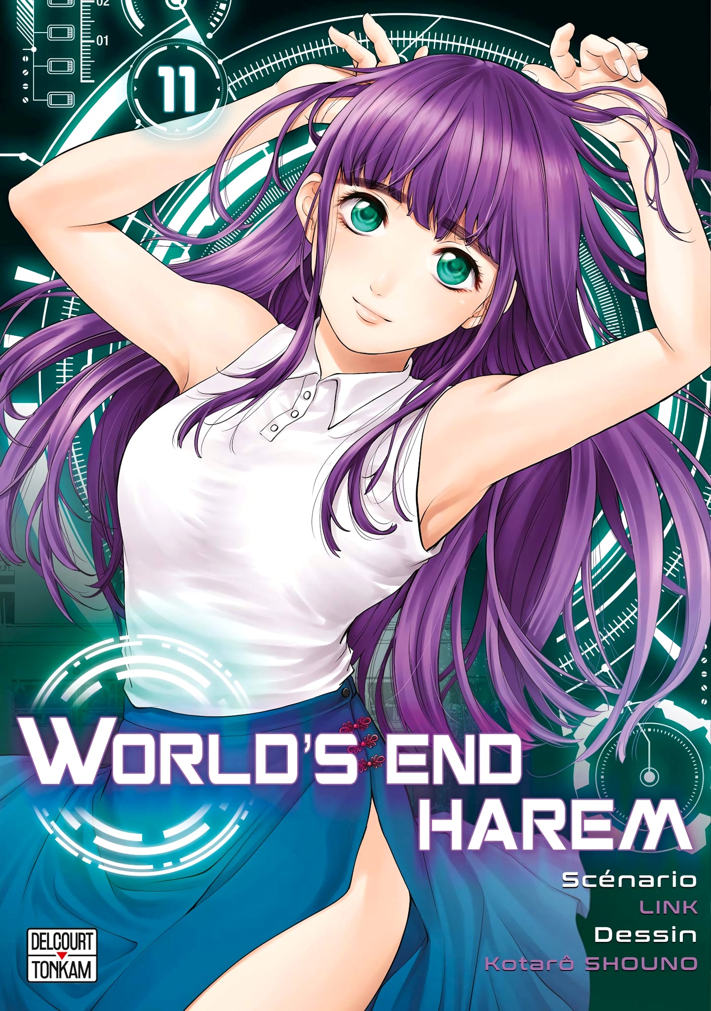 Tome 11 du manga Worlds End Harem