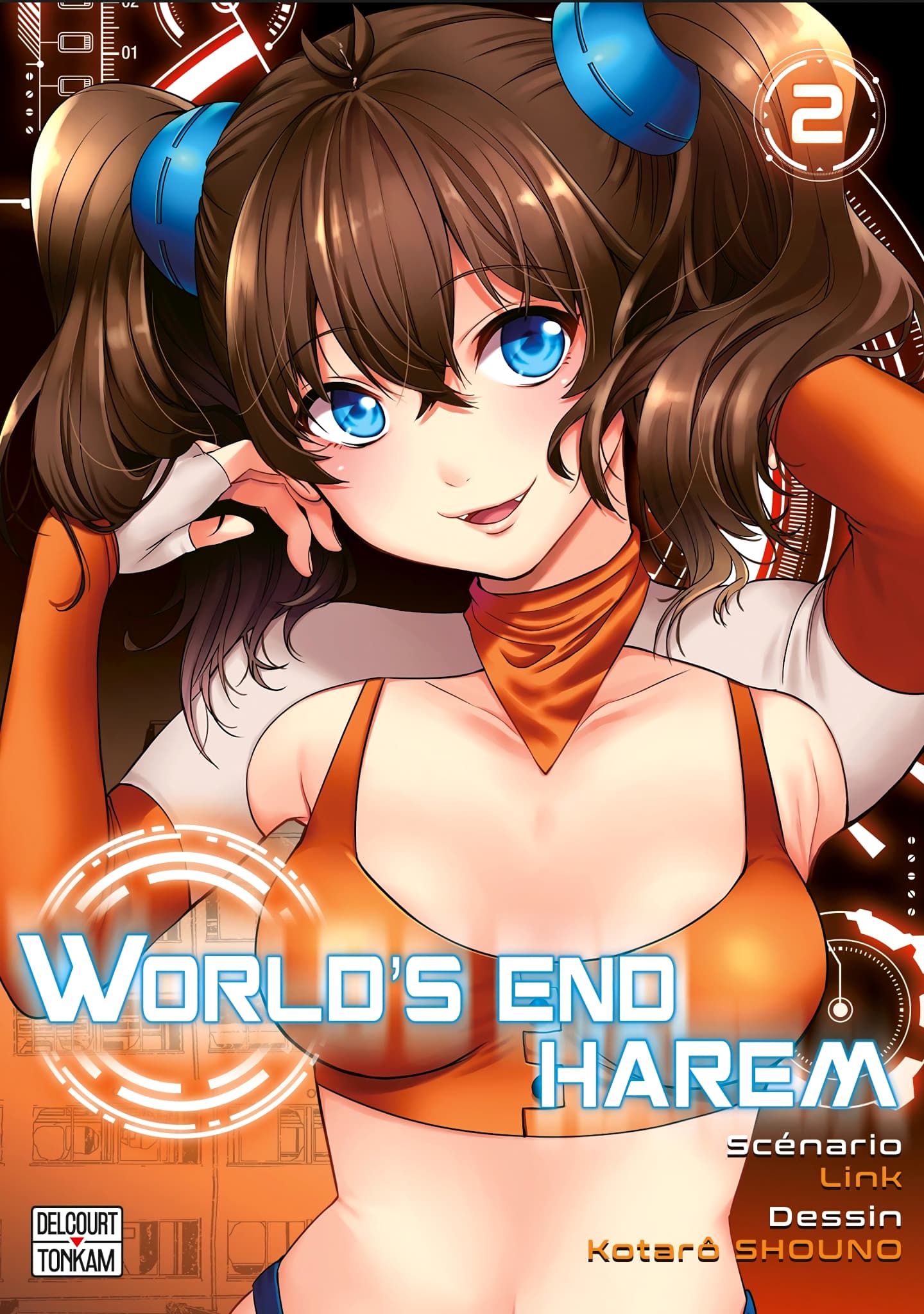 Tome 2 du manga Worlds End Harem