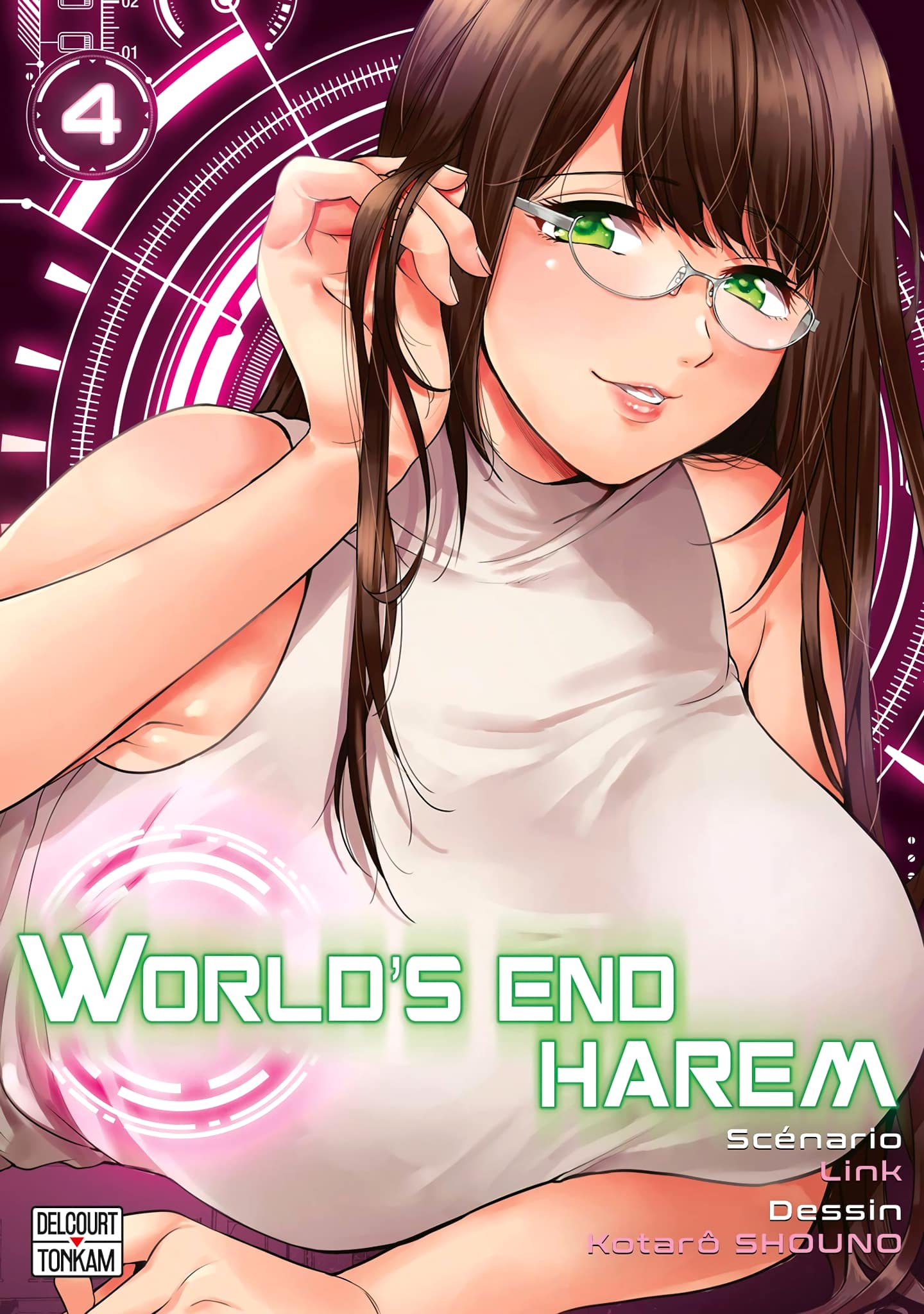 Tome 4 du manga Worlds End Harem