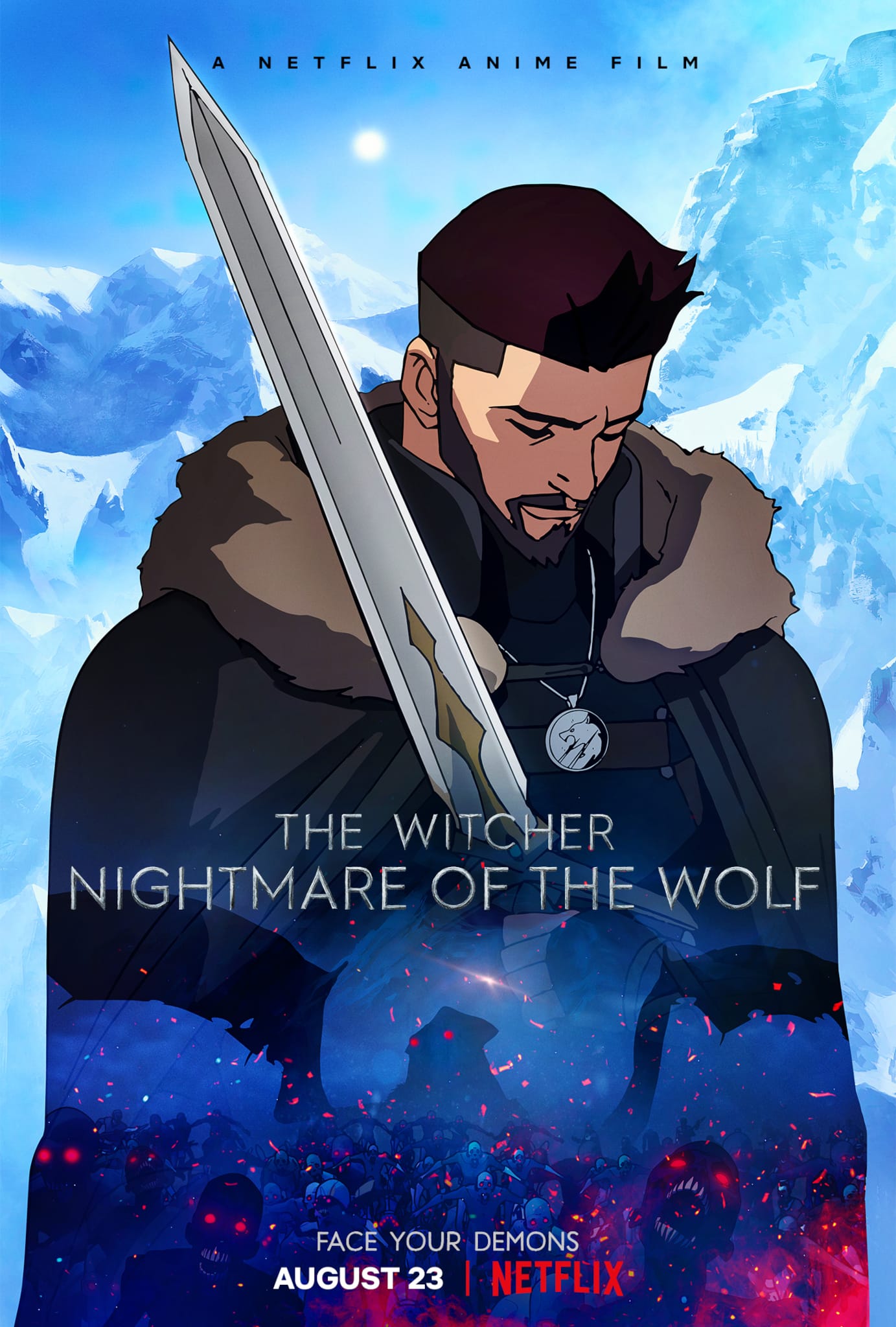 Trailer pour anime film The Witcher : Nightmare of the Wolf