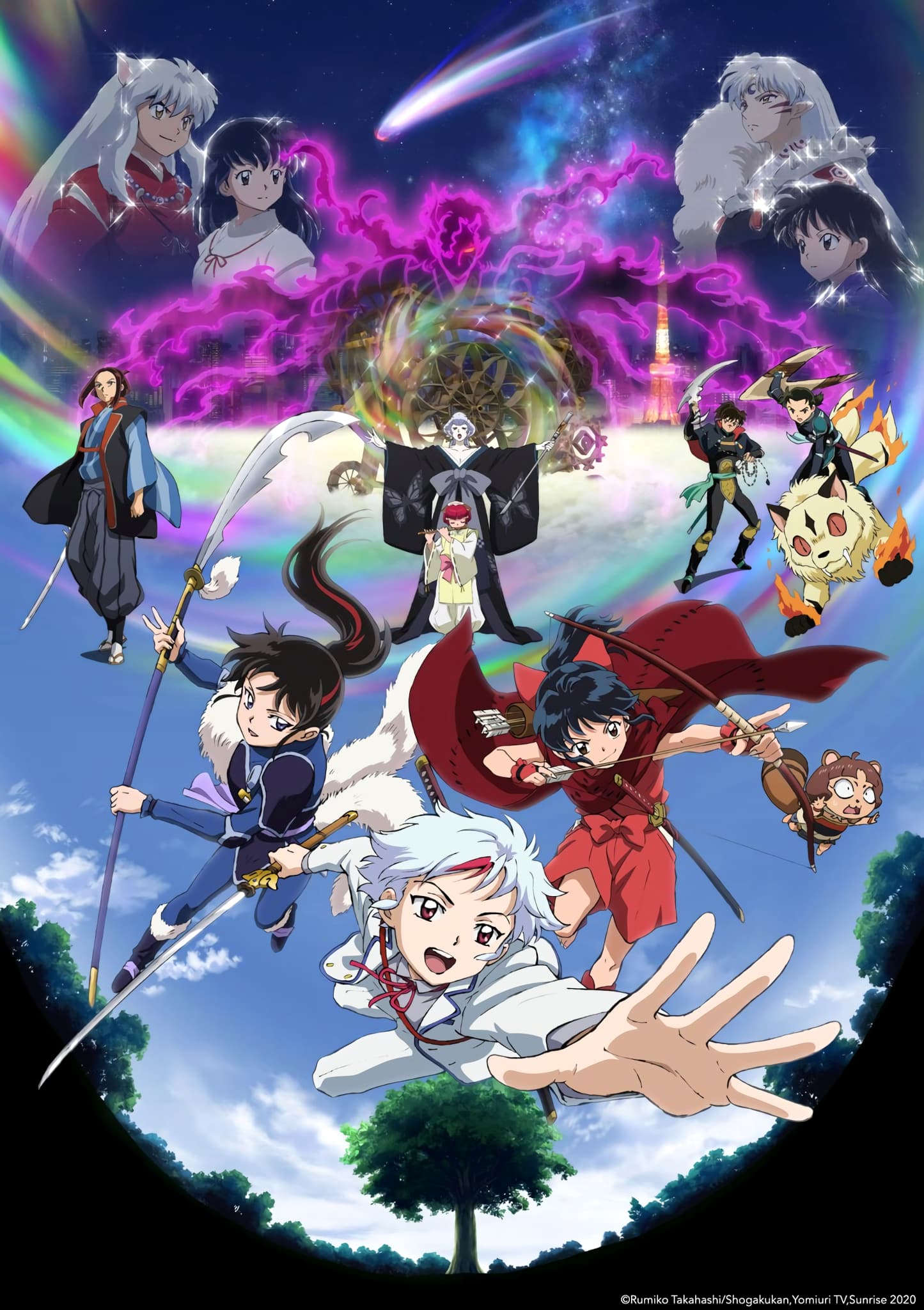 Annonce de Yashahime : Princess Half-Demon Saison 2 parmi les animes de lautomne 2021