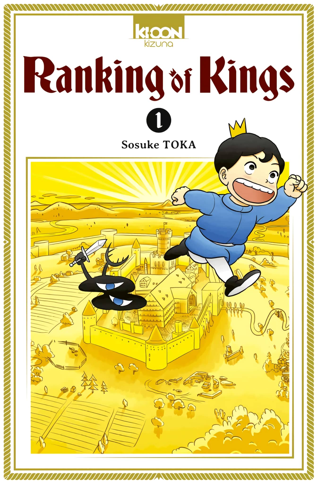 Tome 1 du manga Ranking of Kings