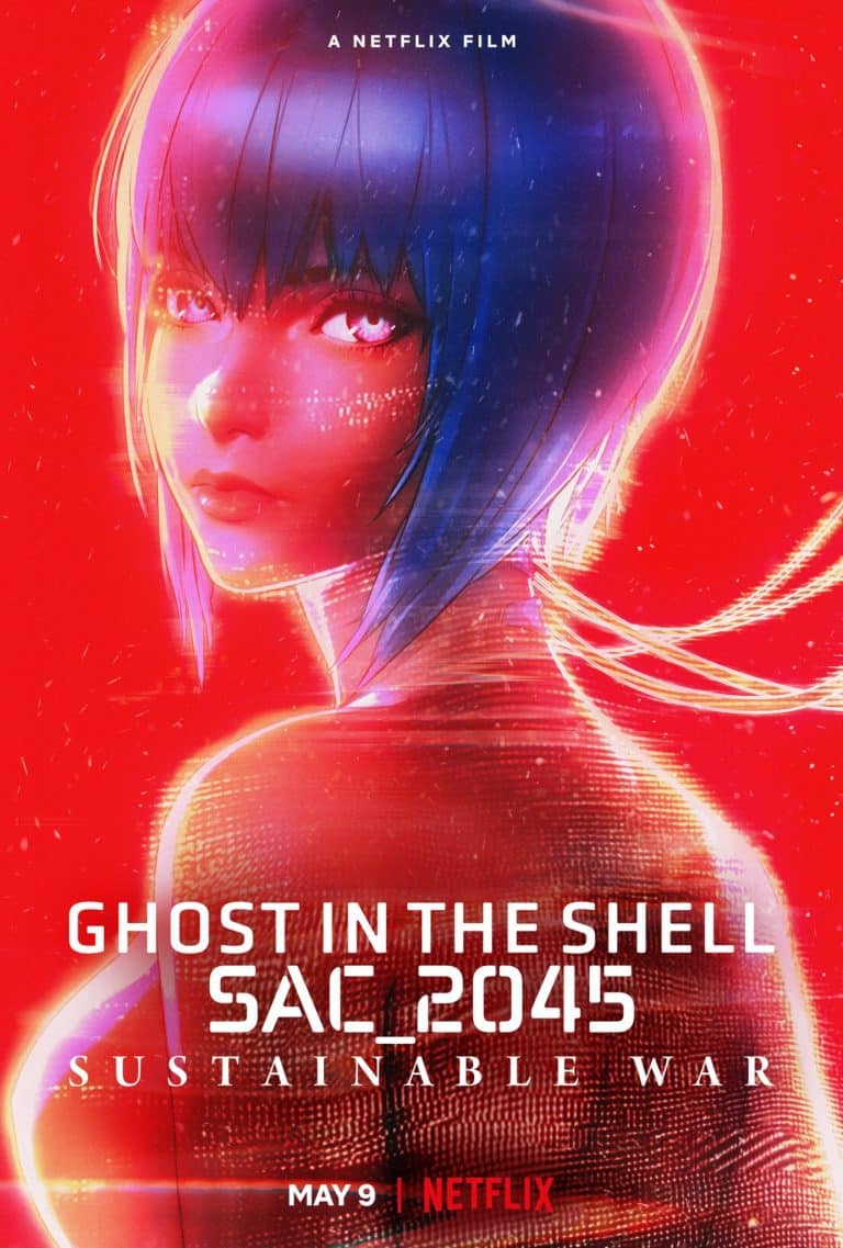 Visuel français pour le film Ghost in the Shell : SAC_2045 - Sustainable War