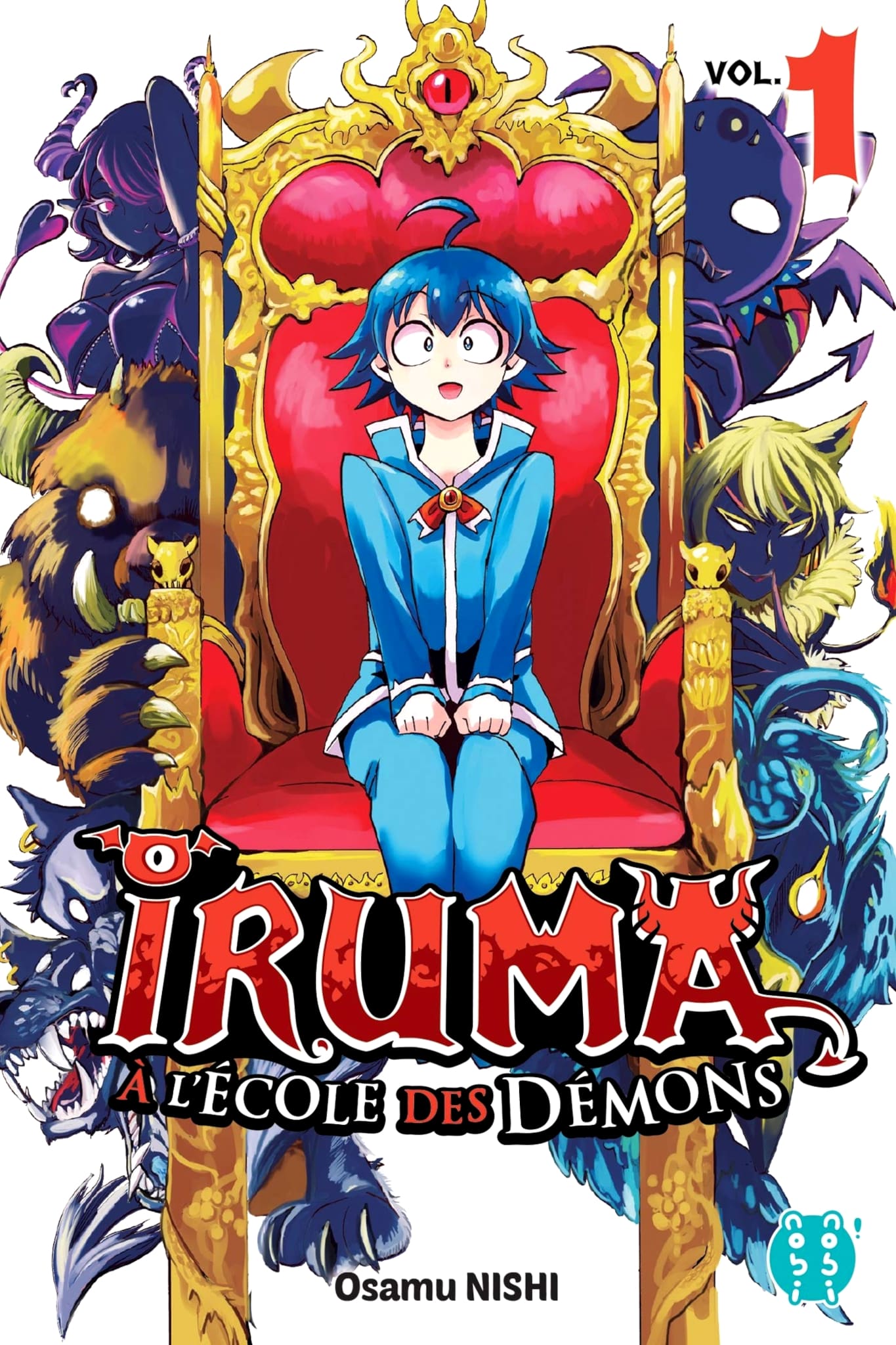 Tome 1 du manga Iruma à lécole des démons
