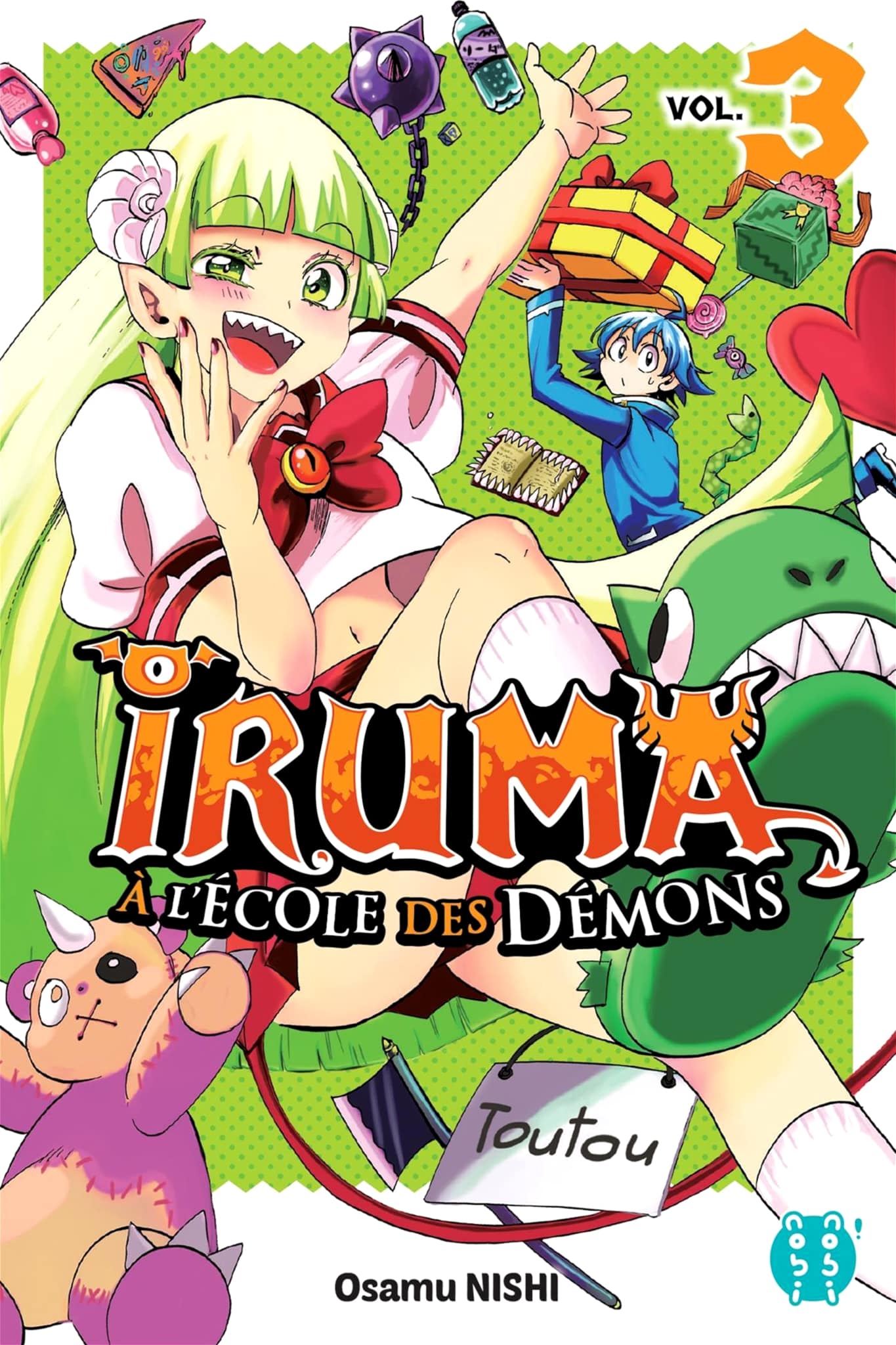 Tome 3 du manga Iruma à lécole des démons