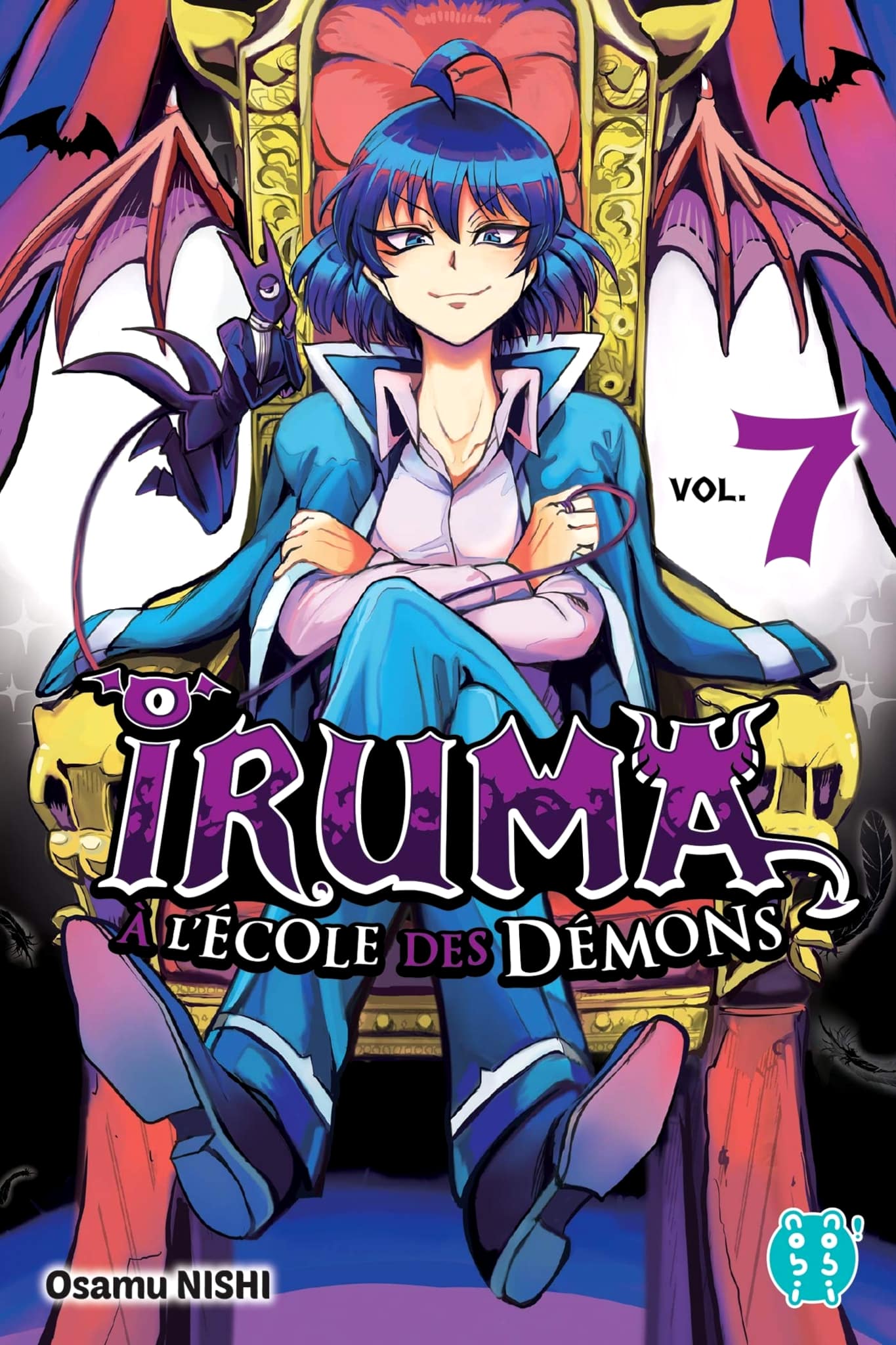 Tome 7 du manga Iruma à lécole des démons