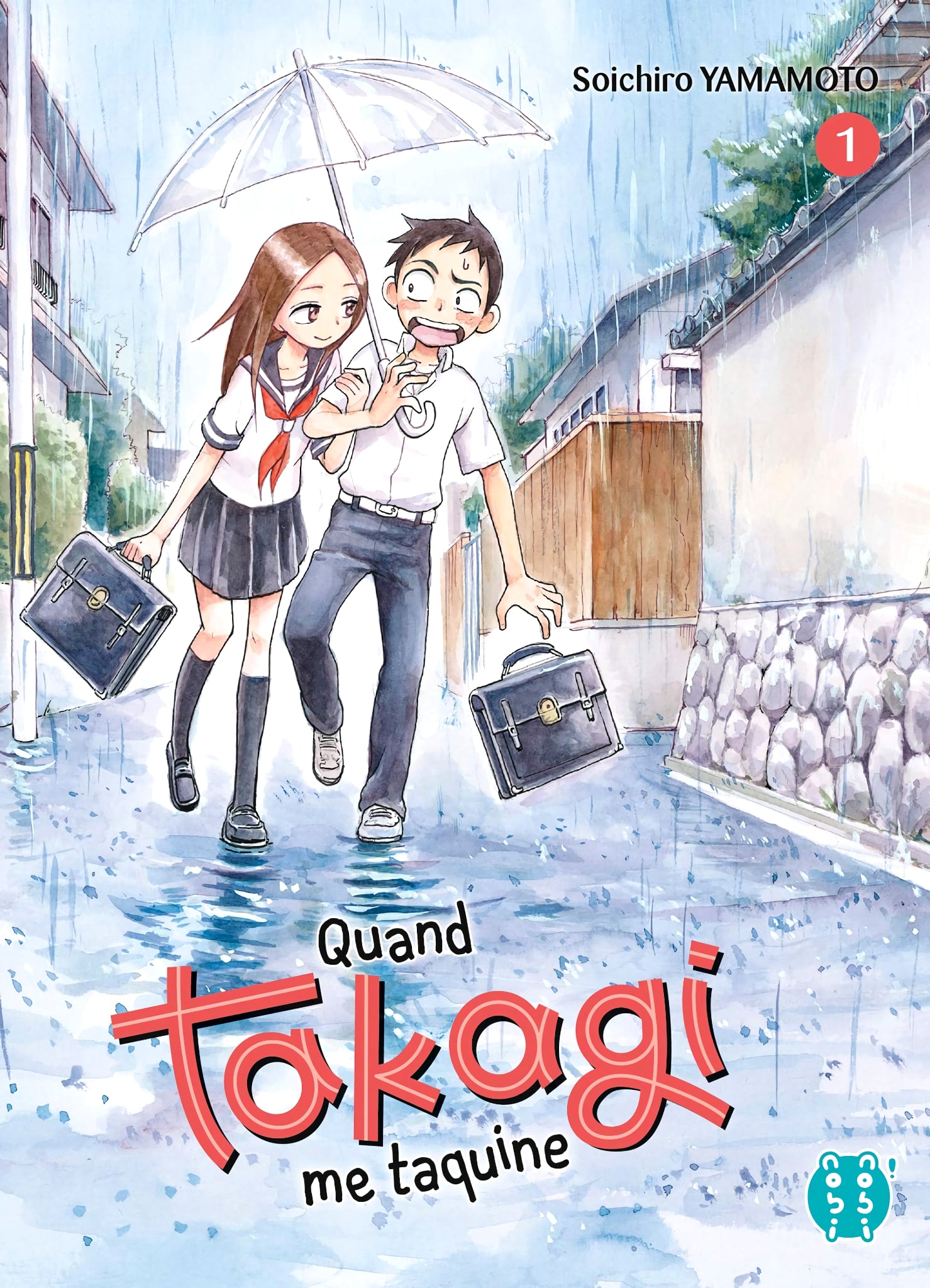 Tome 1 du manga Quand Takagi me Taquine