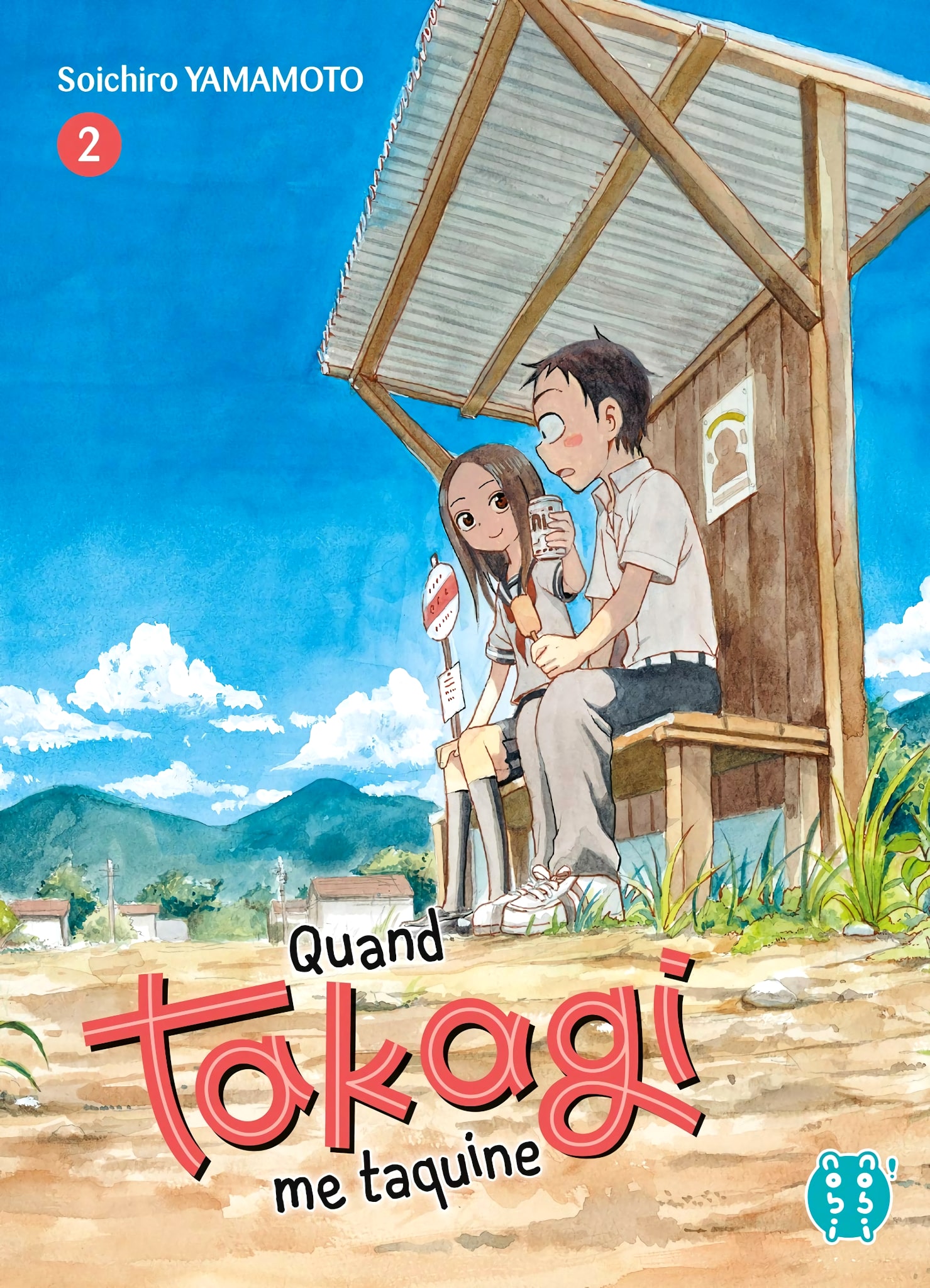 Tome 2 du manga Quand Takagi me Taquine