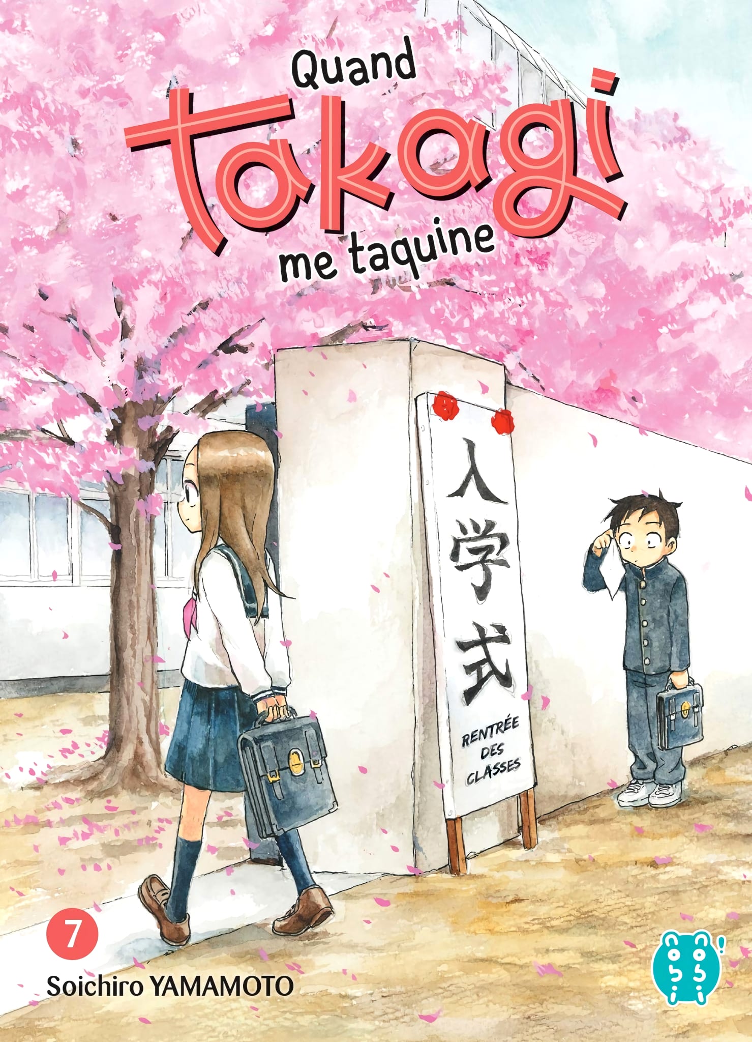 Tome 7 du manga Quand Takagi me Taquine