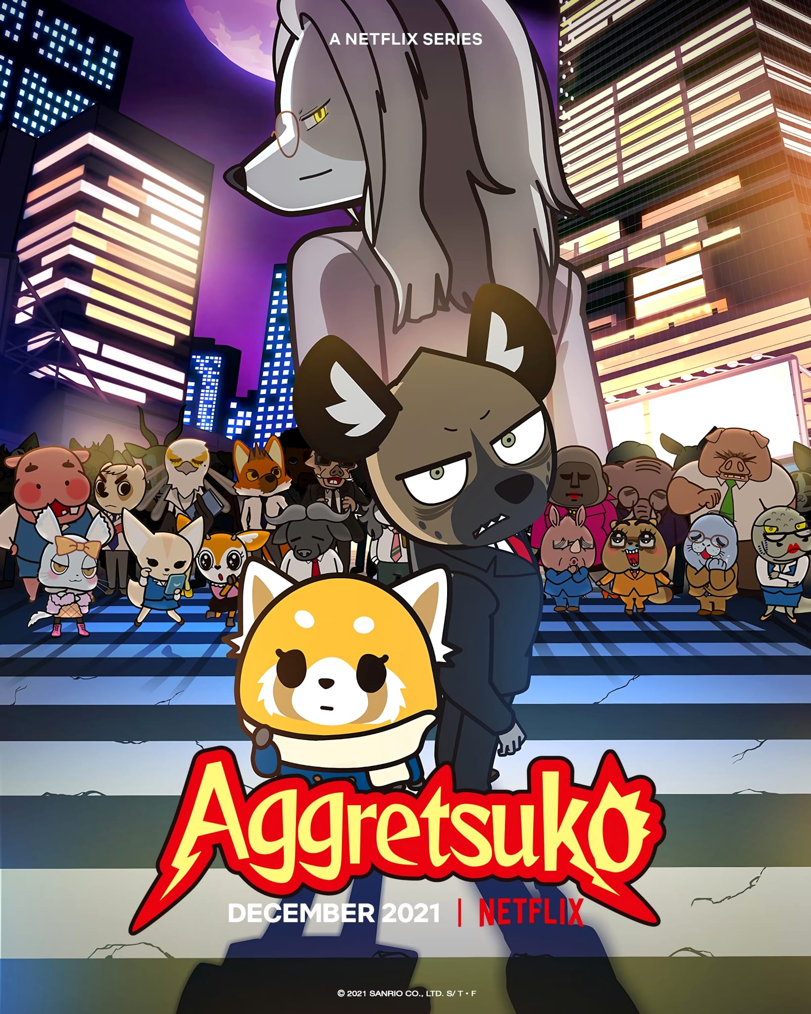 Annonce de la date de sortie de lanime Aggretsuko Saison 4