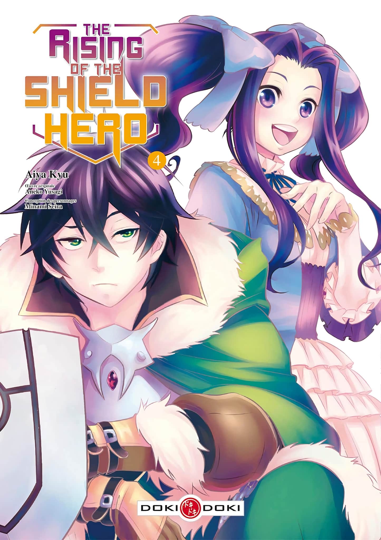 Tome 4 du manga The Rising of the Shield Hero
