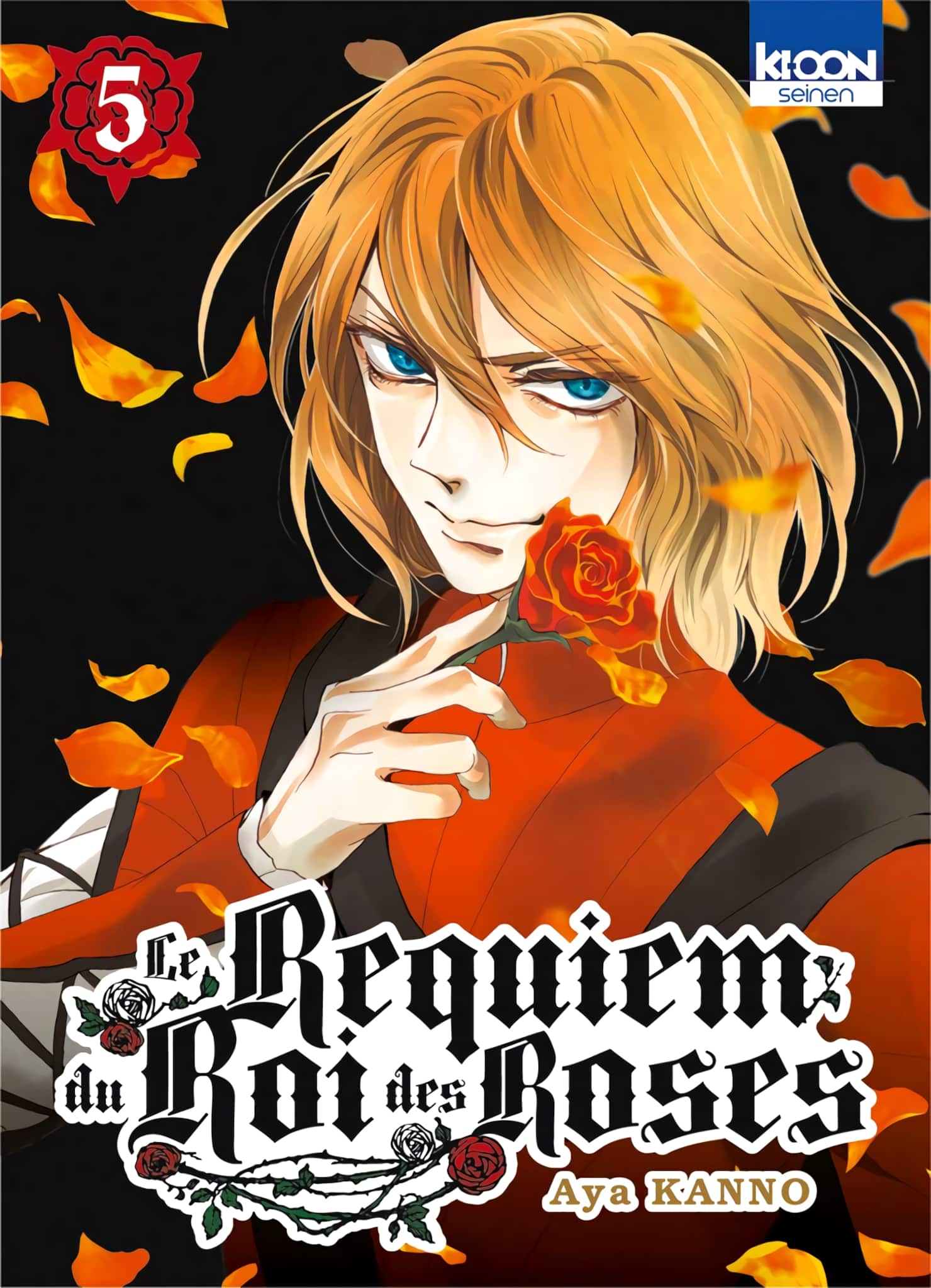 Tome 5 du manga Le Requiem du Roi des Roses