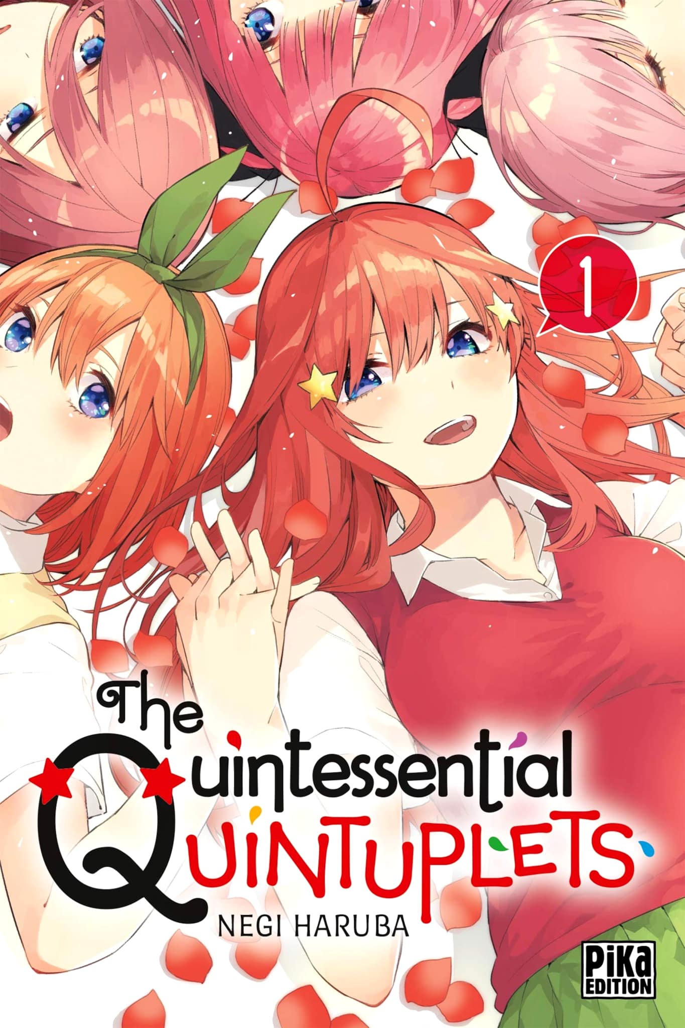 Tome 1 du manga The Quintessential Quintuplets