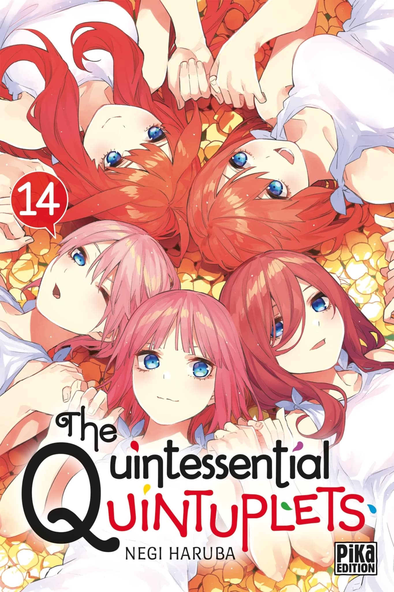 Tome 14 du manga The Quintessential Quintuplets