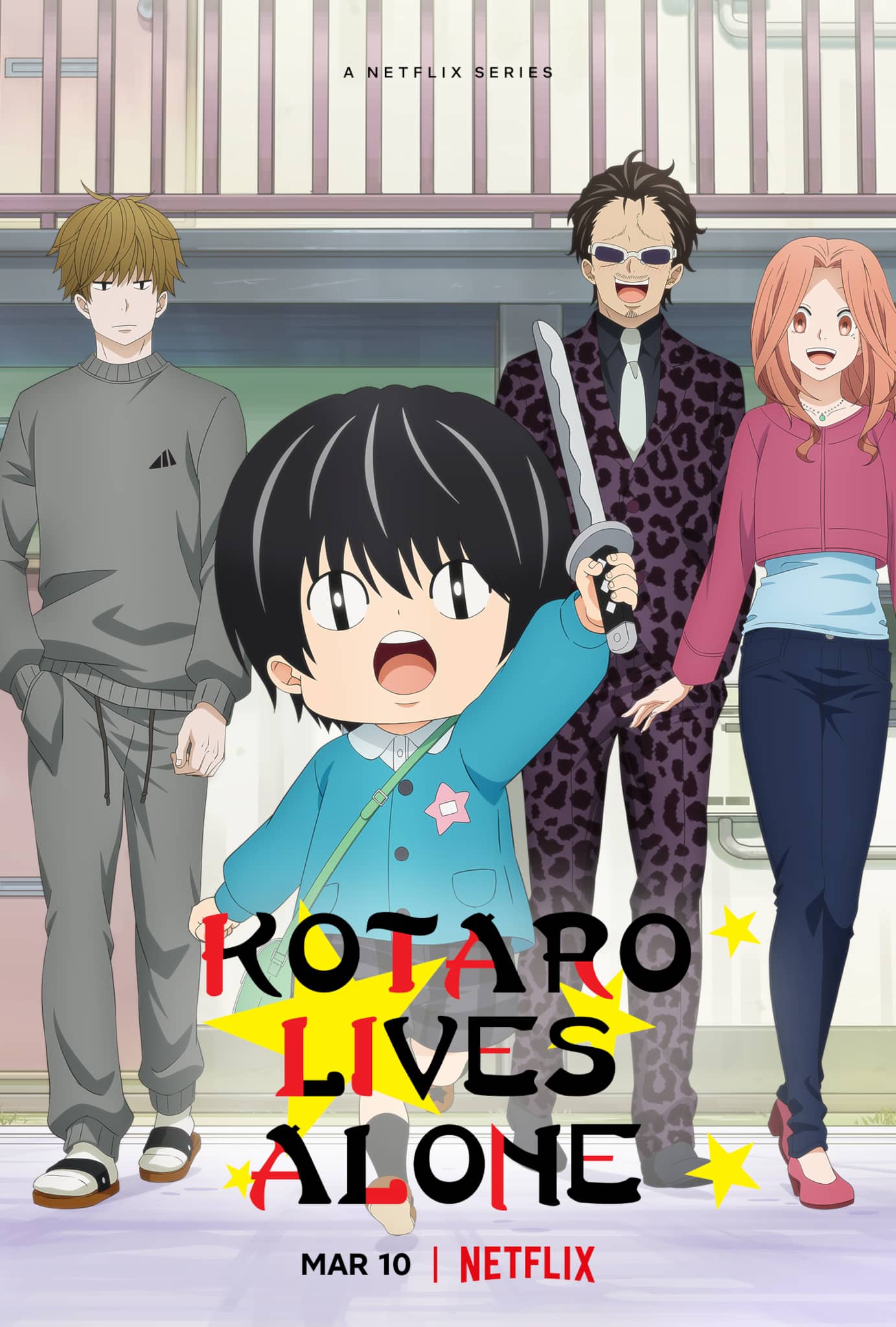 Troisième visuel pour lanime Kotaro Lives Alone