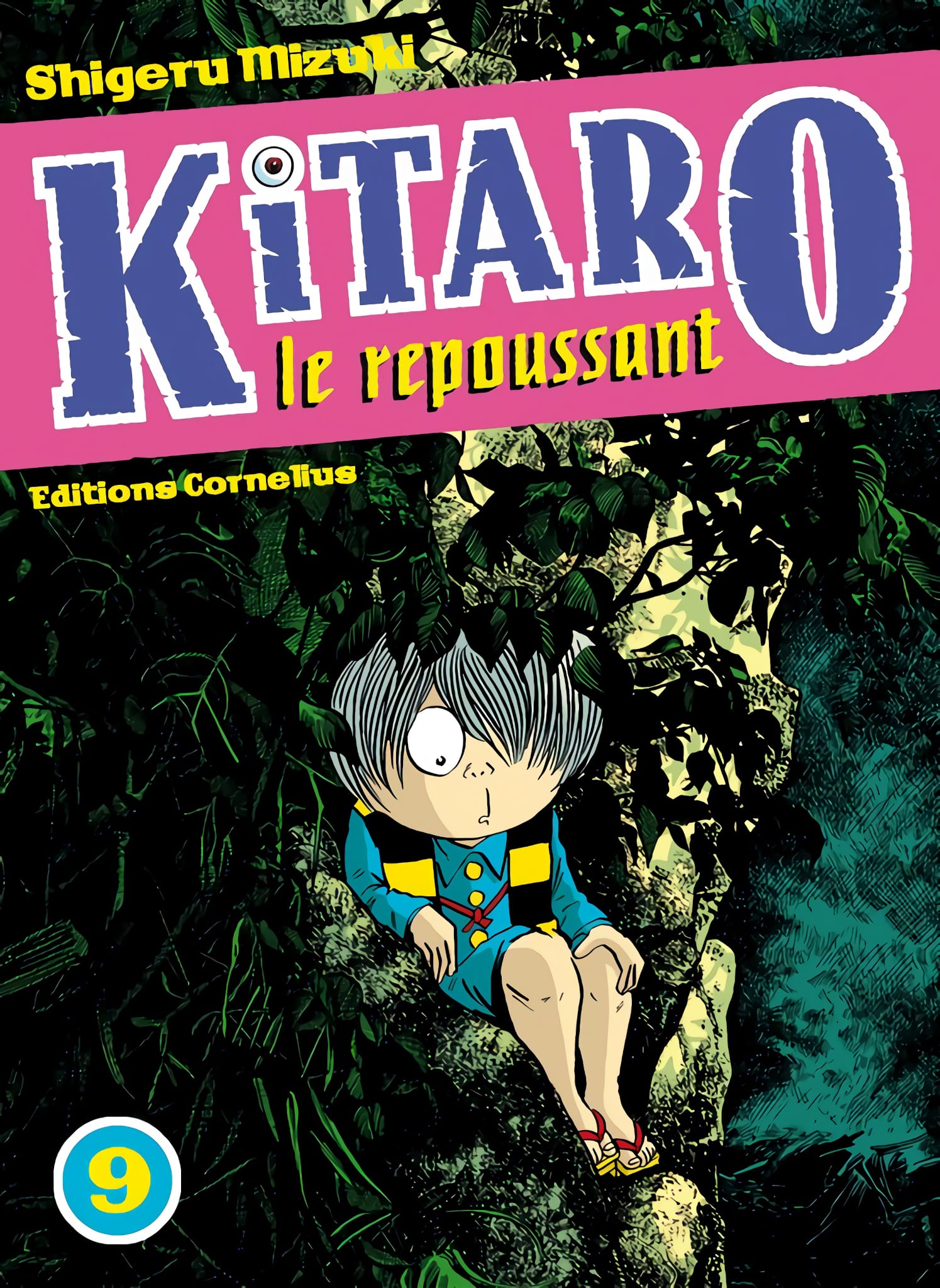 Tome 9 du manga Kitaro le repoussant