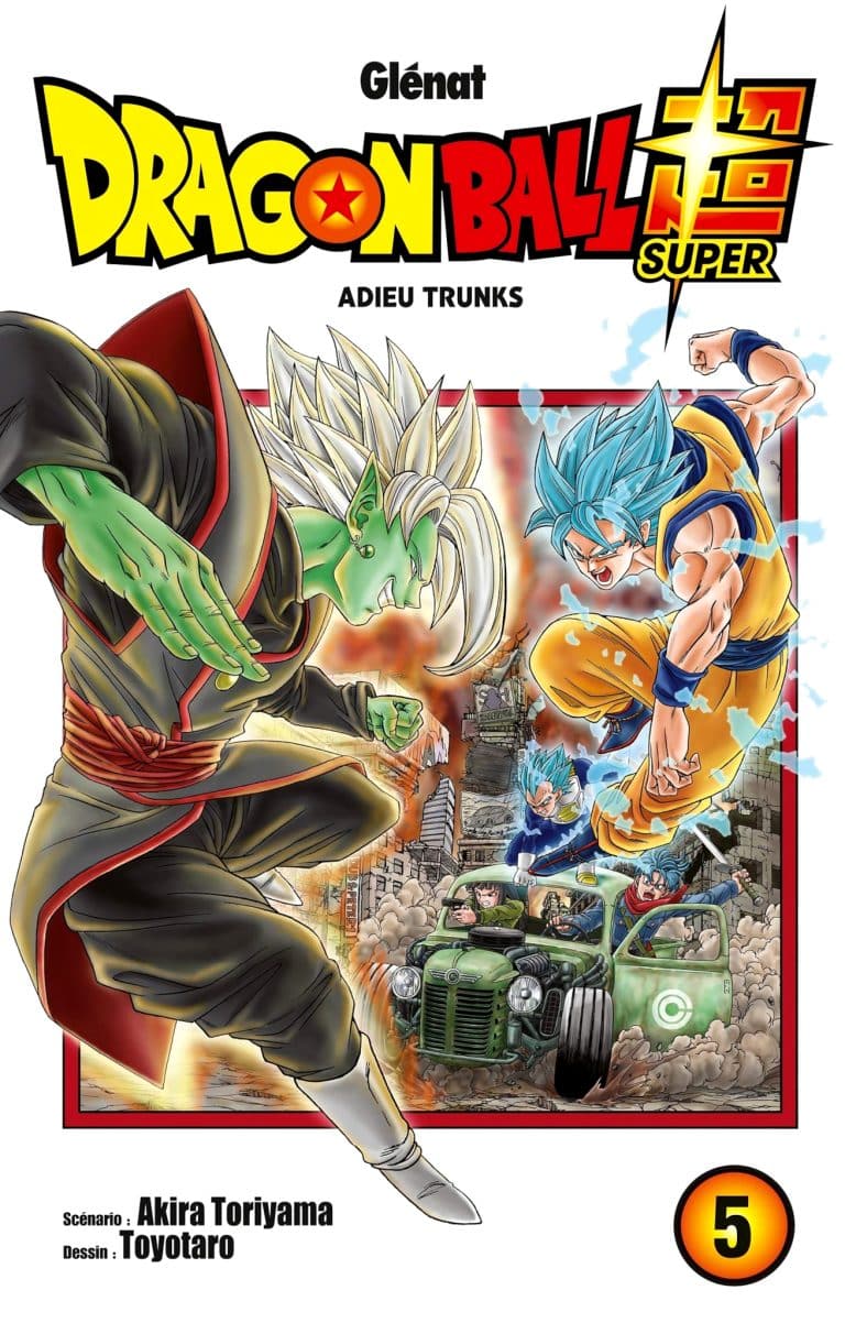 Tome 5 du manga Dragon Ball Super