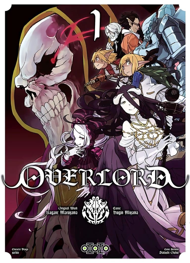 Tome 1 du manga Overlord