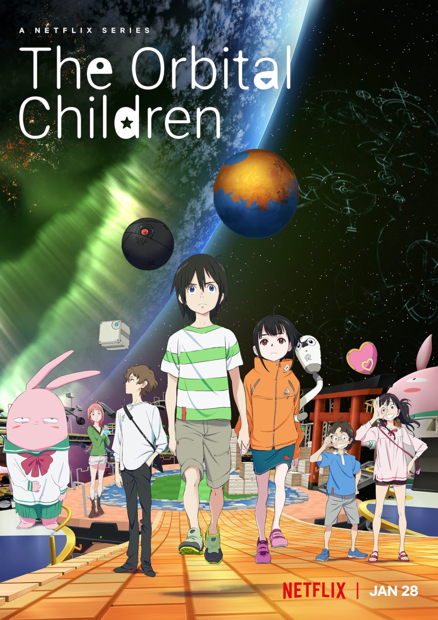 Trailer pour lanime The Orbital Children