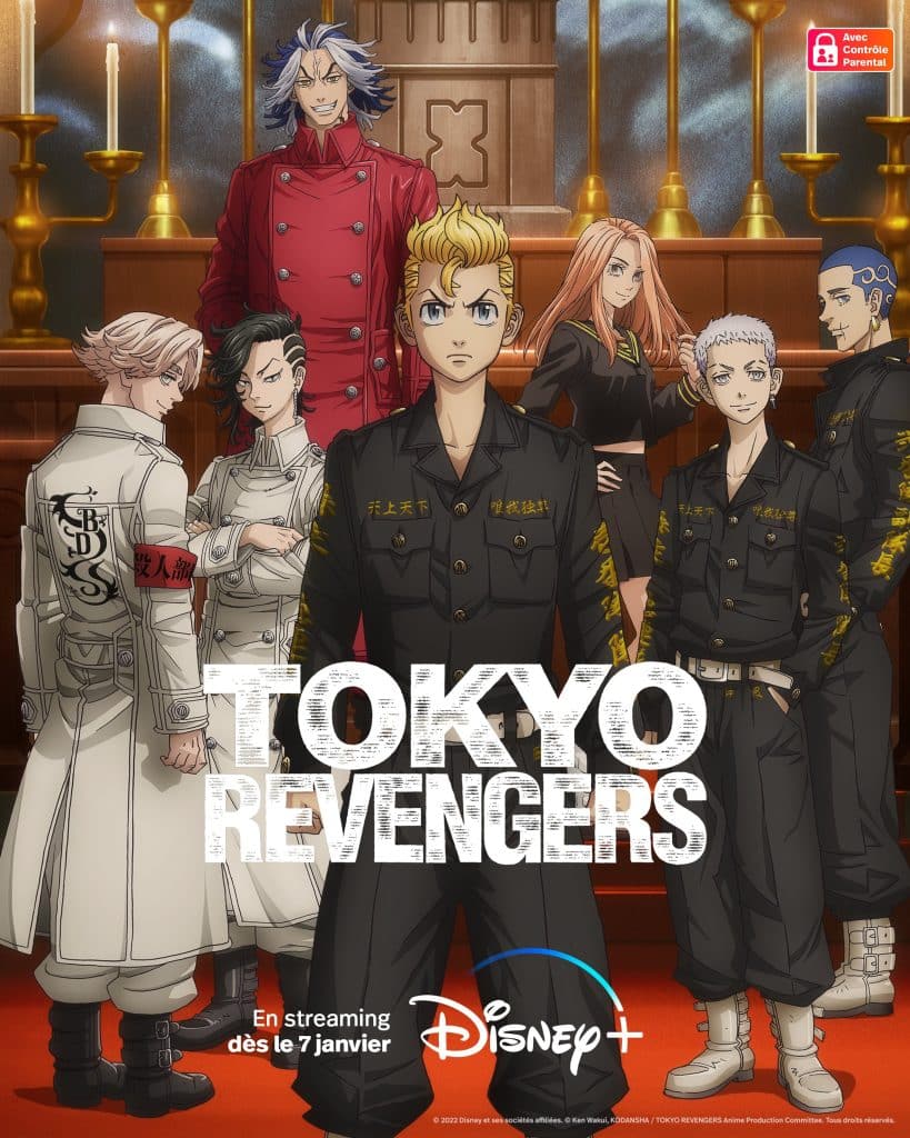 Tokyo Revengers saison 2 visuel disney+