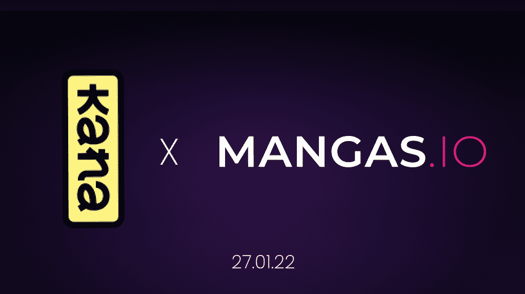 Annonce de larrivée de Kana sur la plateforme mangas.io