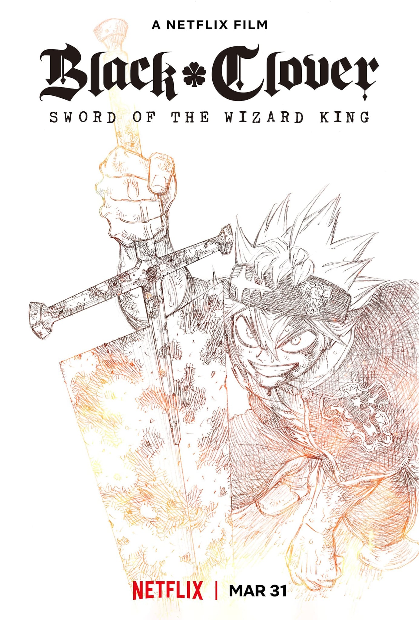 Troisième visuel pour le film Black Clover : Sword of the Wizard King
