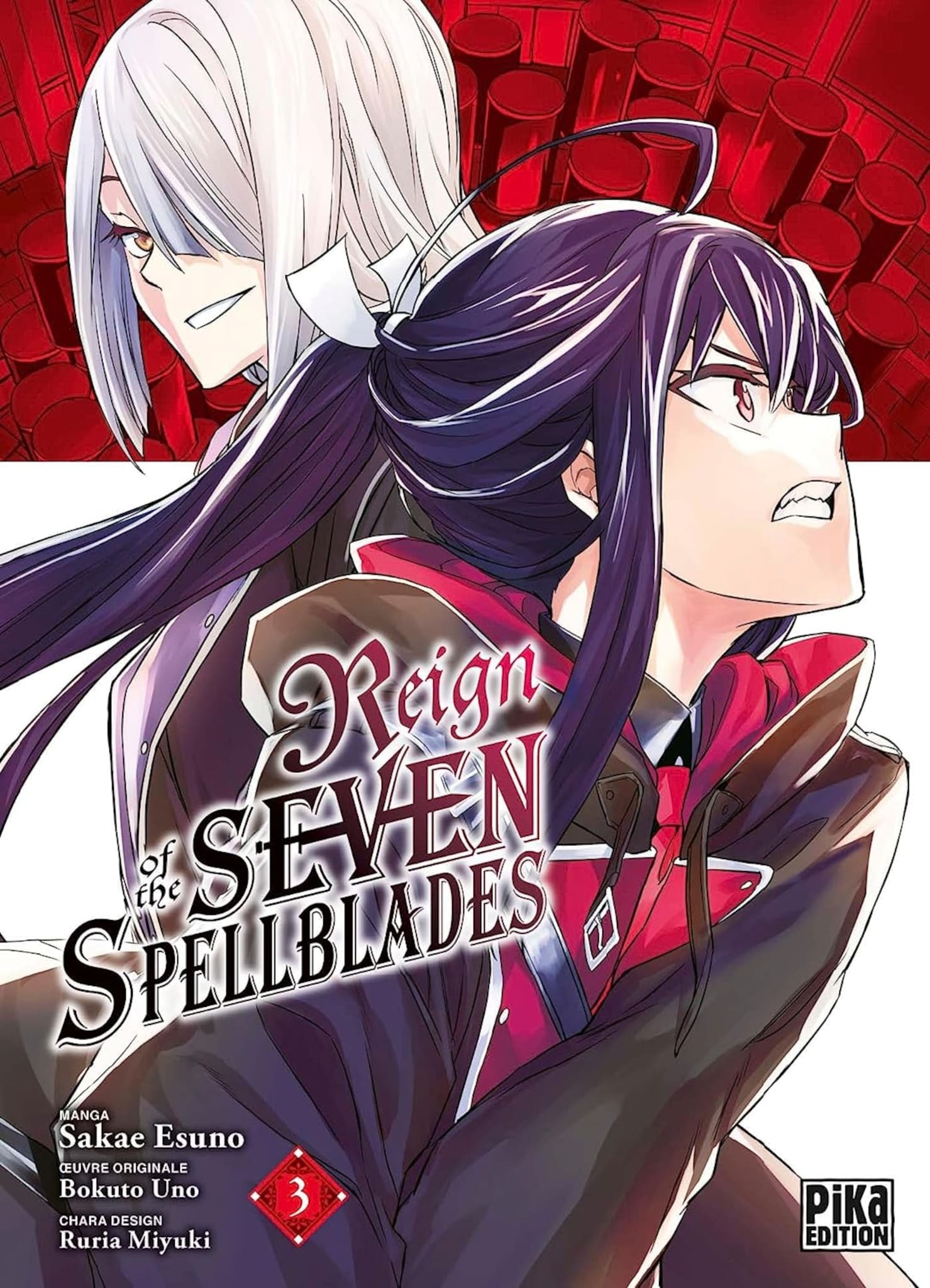 Tome 3 du manga Reign of the Seven Spellblades