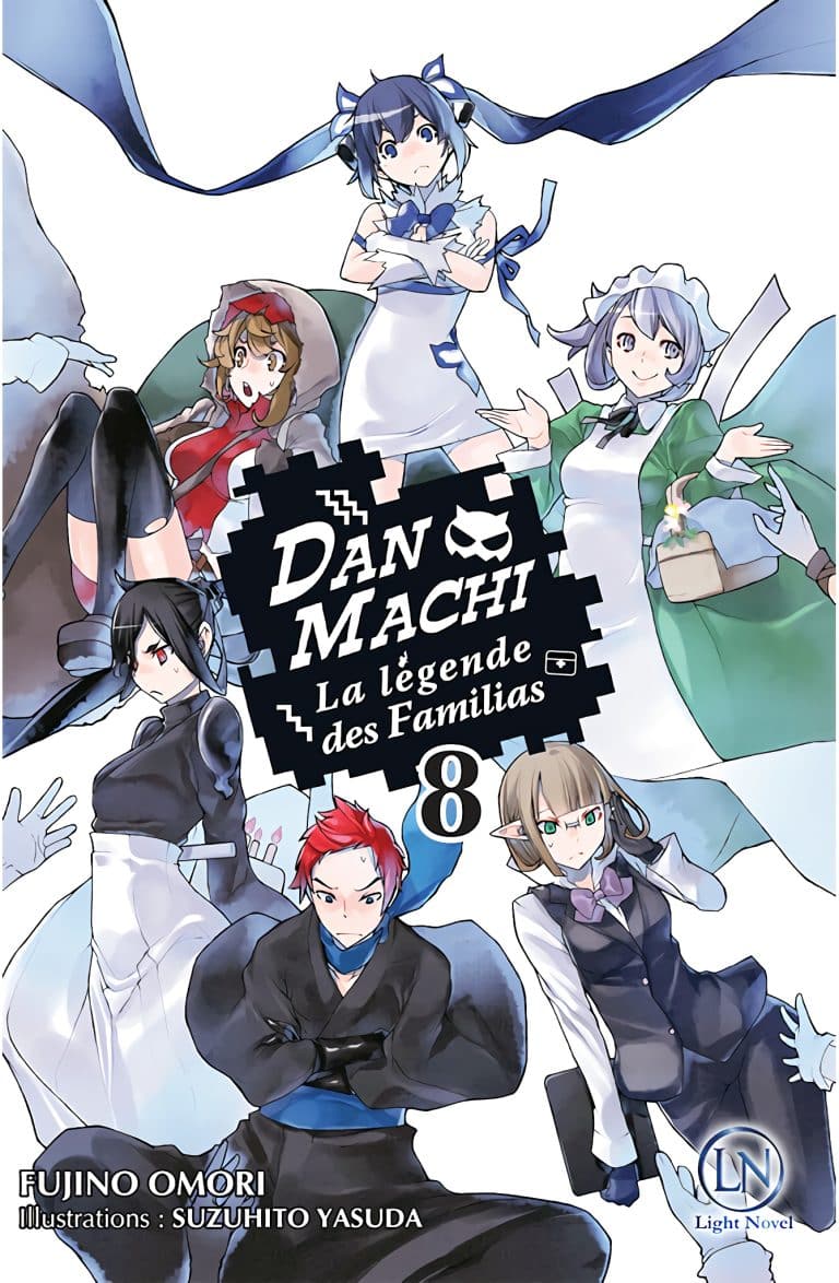 Tome 8 du light novel DanMachi