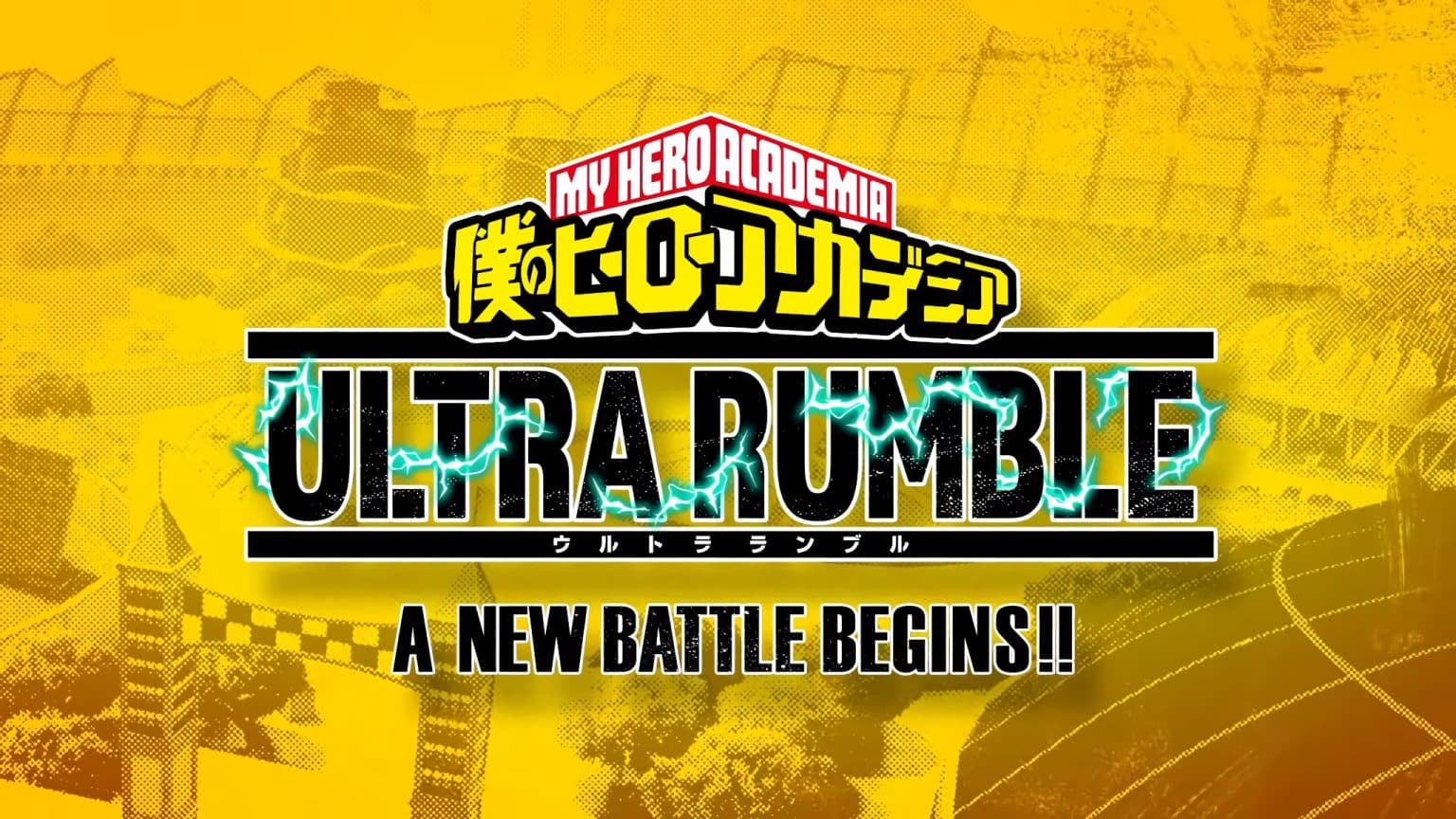 Le jeu vidéo My Hero Academia ULTRA RUMBLE se dévoile, en Trailer