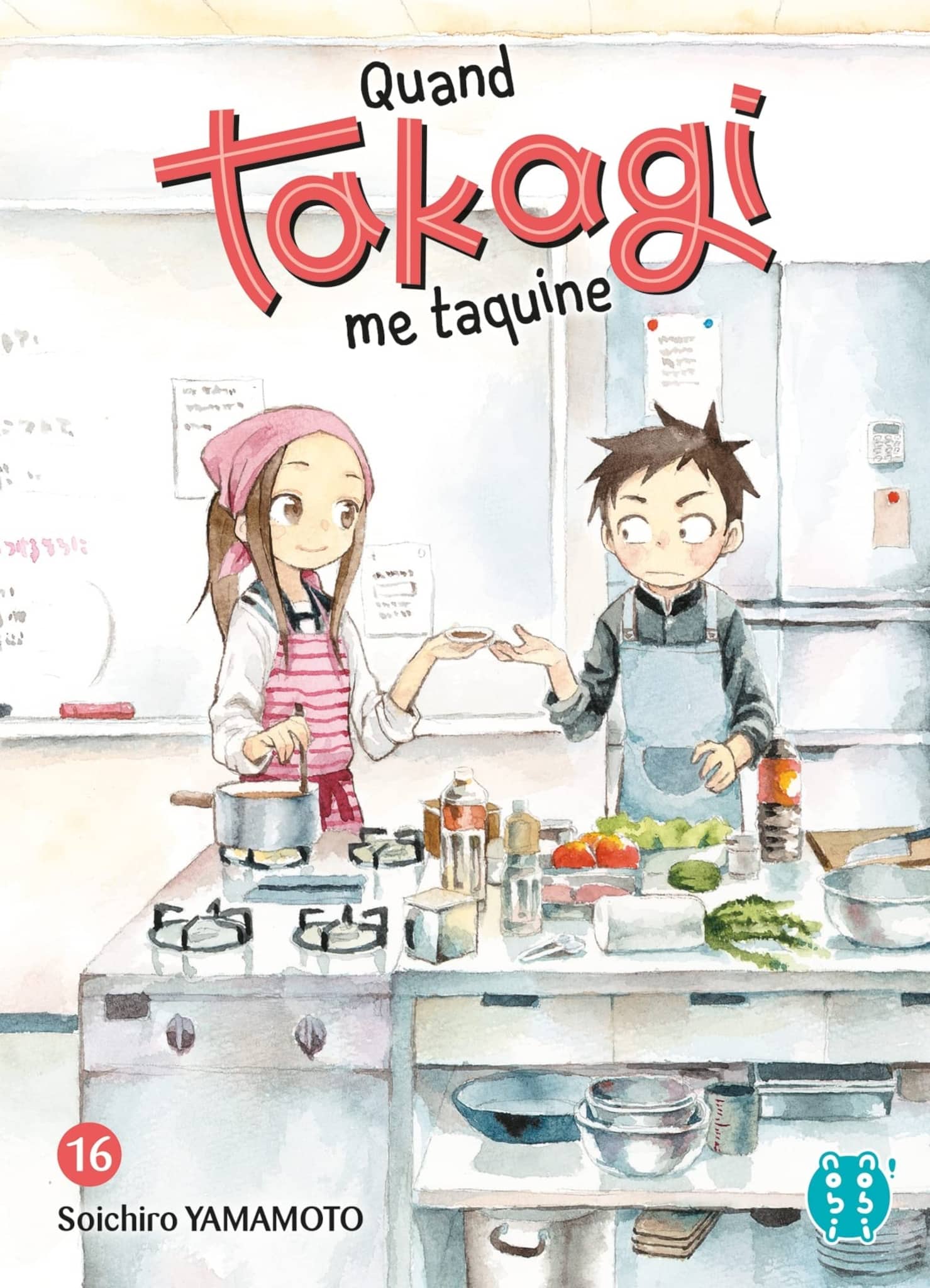 Tome 16 du manga Quand Takagi me Taquine