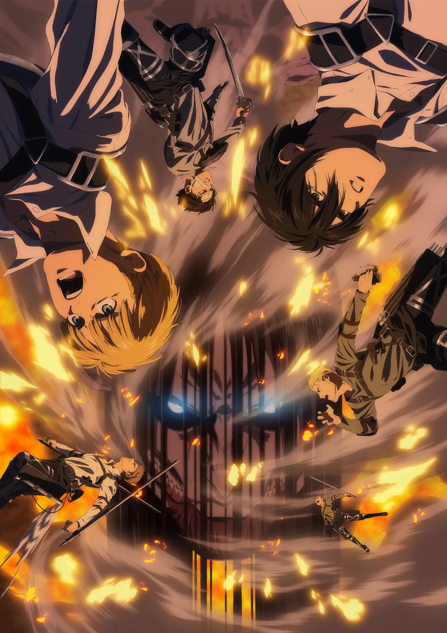 Visuel clé pour lanime Shingeki no Kyojin Saison 4 partie 3