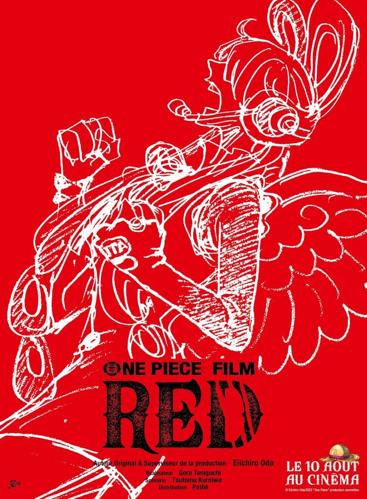 Annonce de la date de sortie en France du film ONE PIECE RED