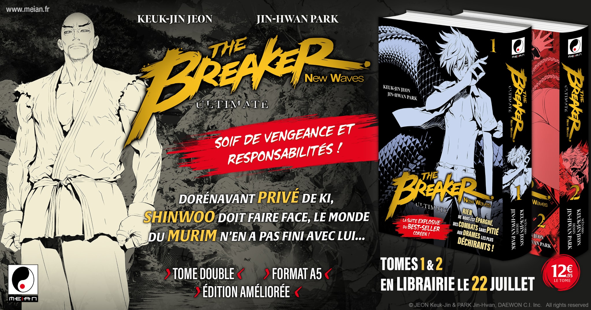 Annonce de la date de sortie en France du manga The Breaker : New Waves - Ultimate Edition