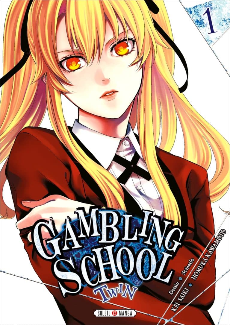 Tome 1 du manga Gambling School Twin