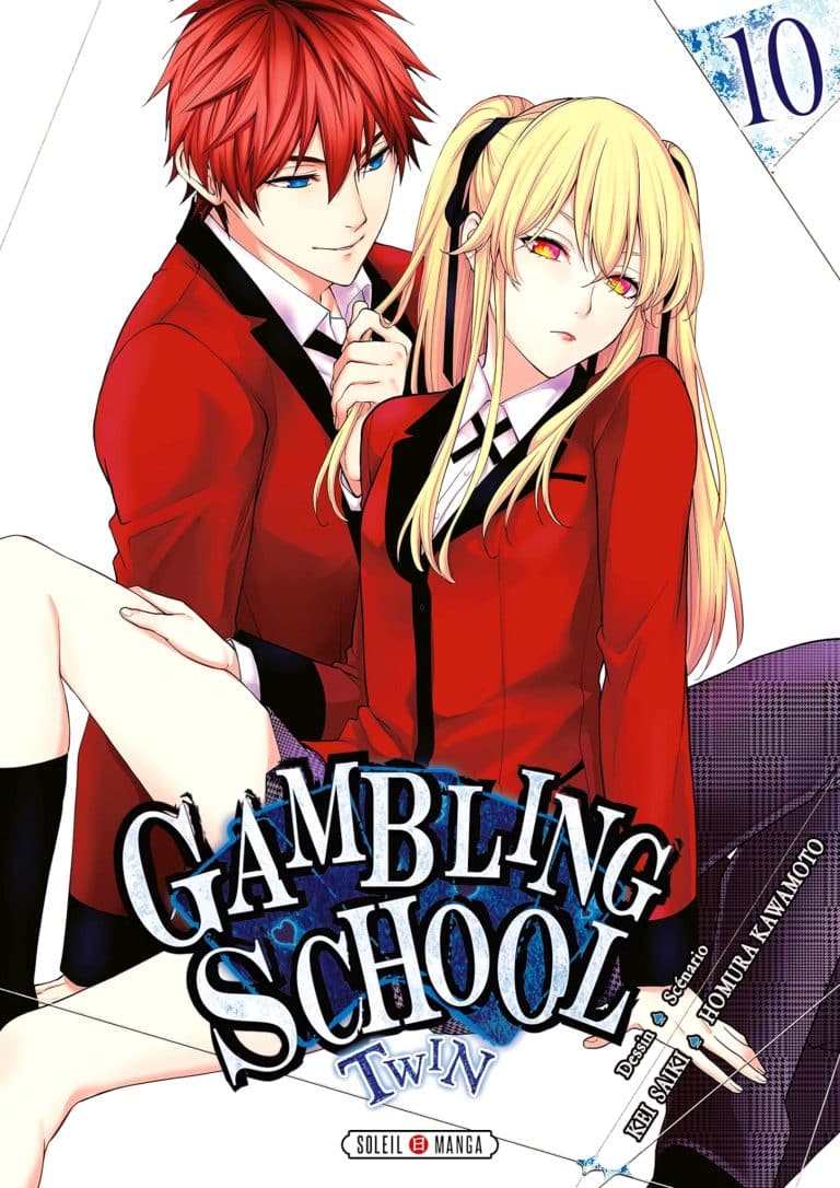 Tome 10 du manga Gambling School Twin