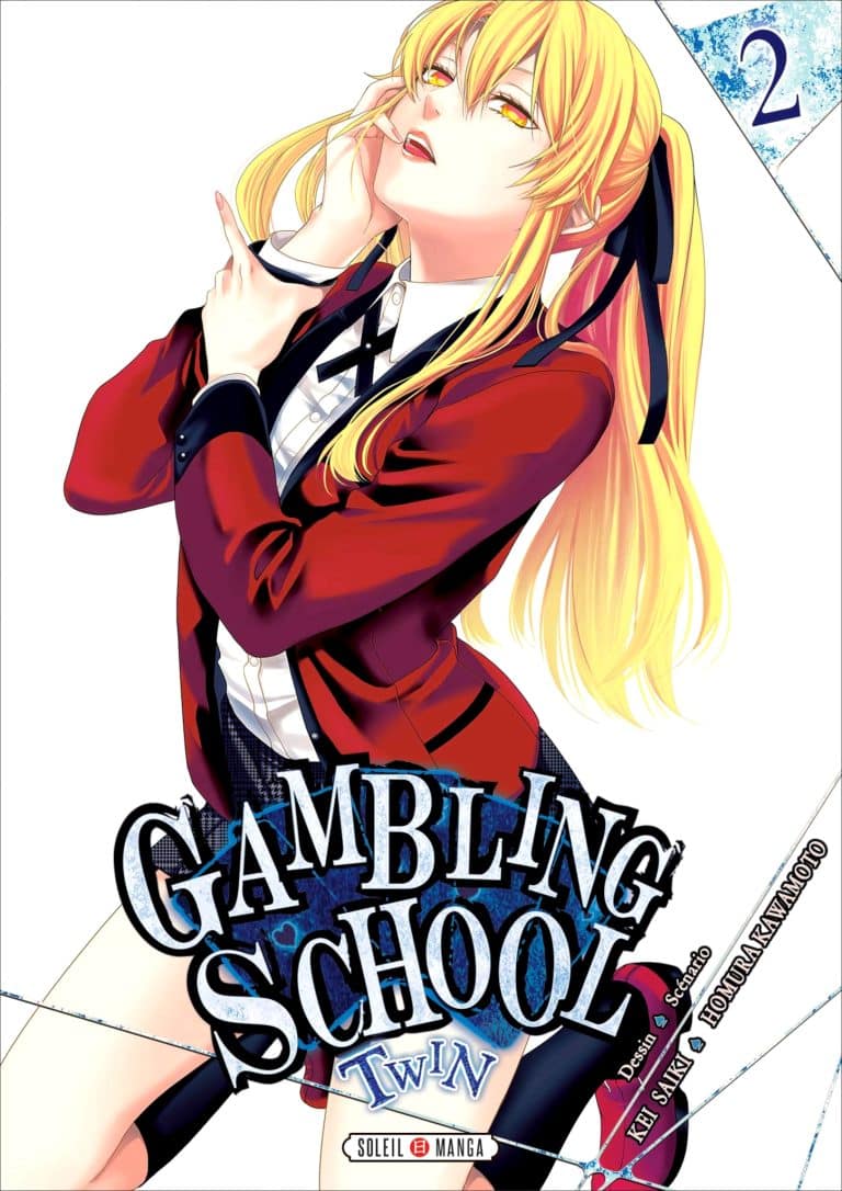 Tome 2 du manga Gambling School Twin