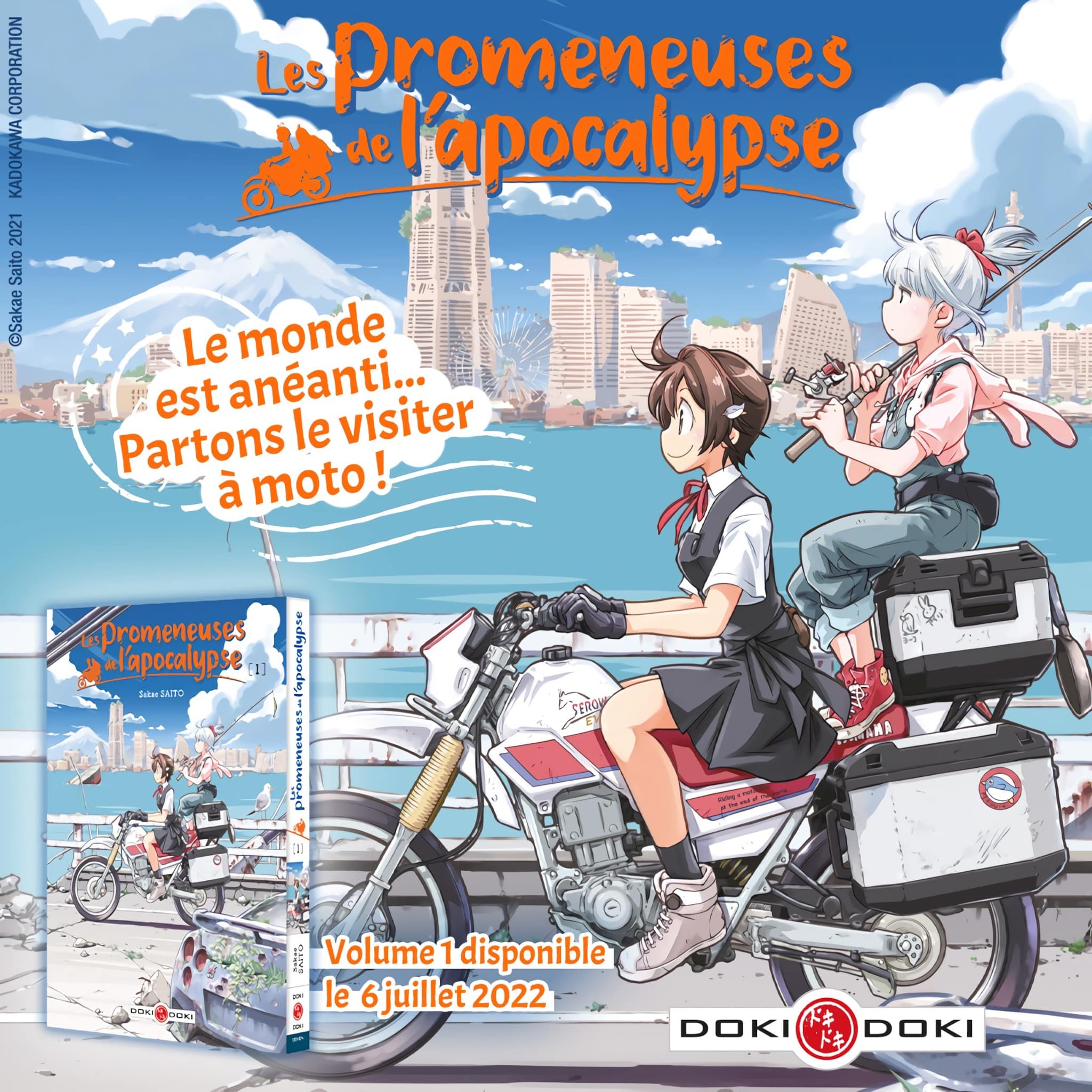 Découvrez la date de sortie en France du manga Les Promeneuses de lApocalypse
